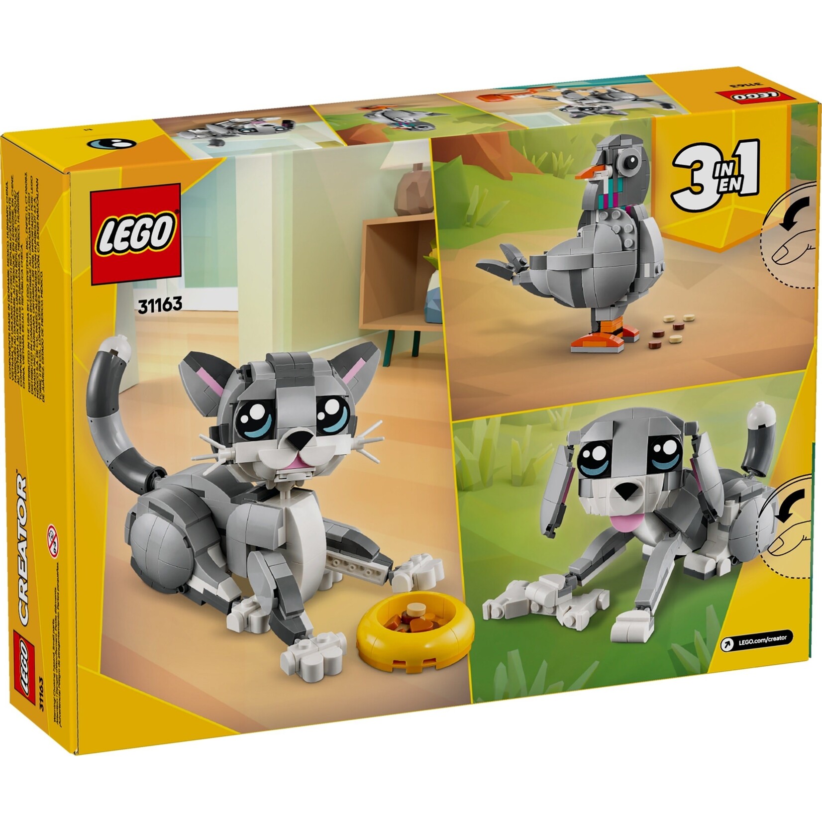 LEGO Speelse kat - 31163