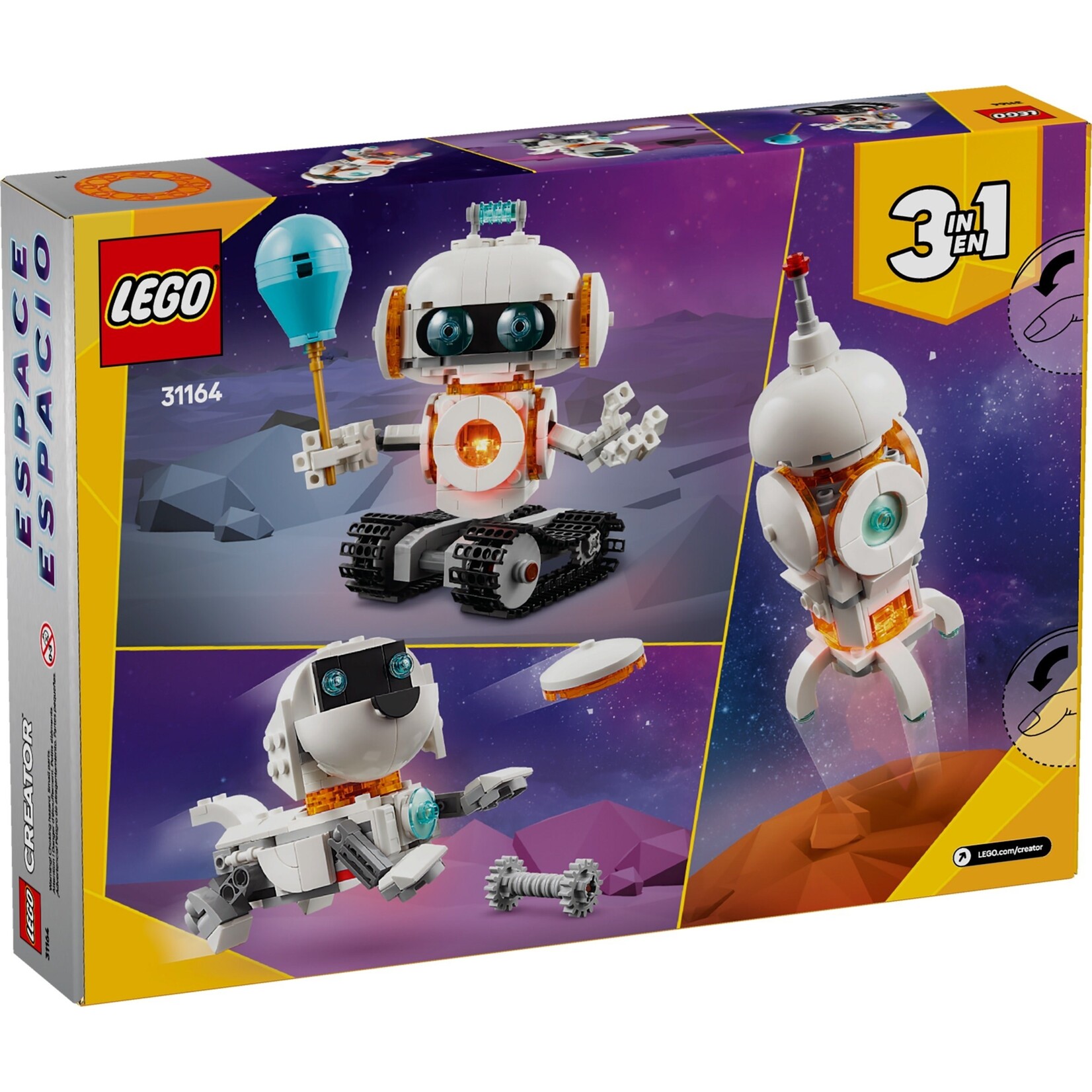 LEGO Ruimte robot - 31164
