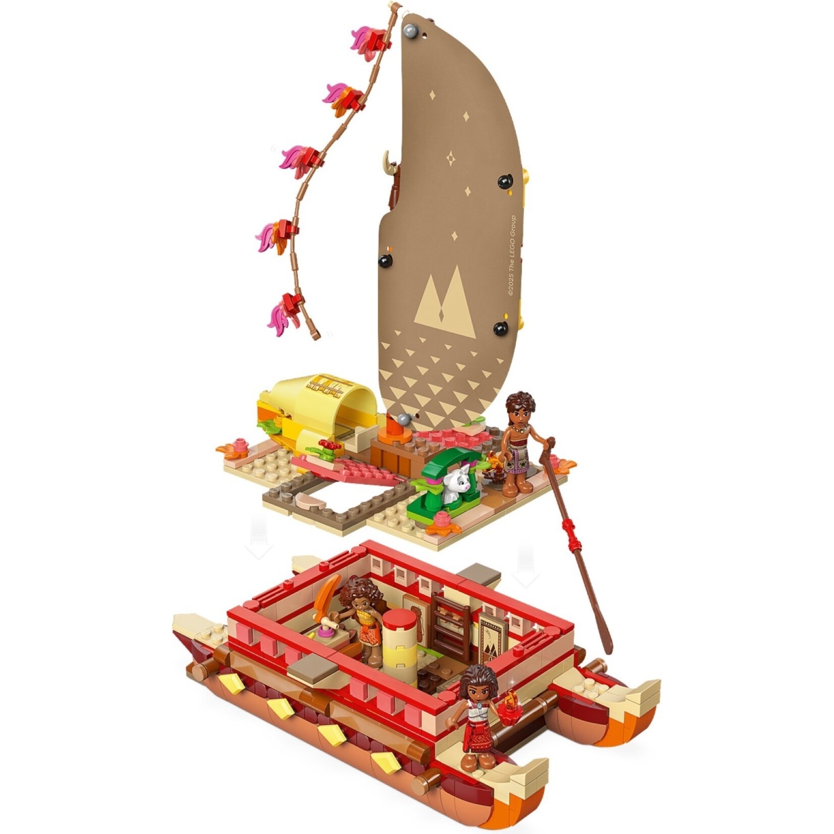 LEGO Vaiana's avonturenkano - 43270