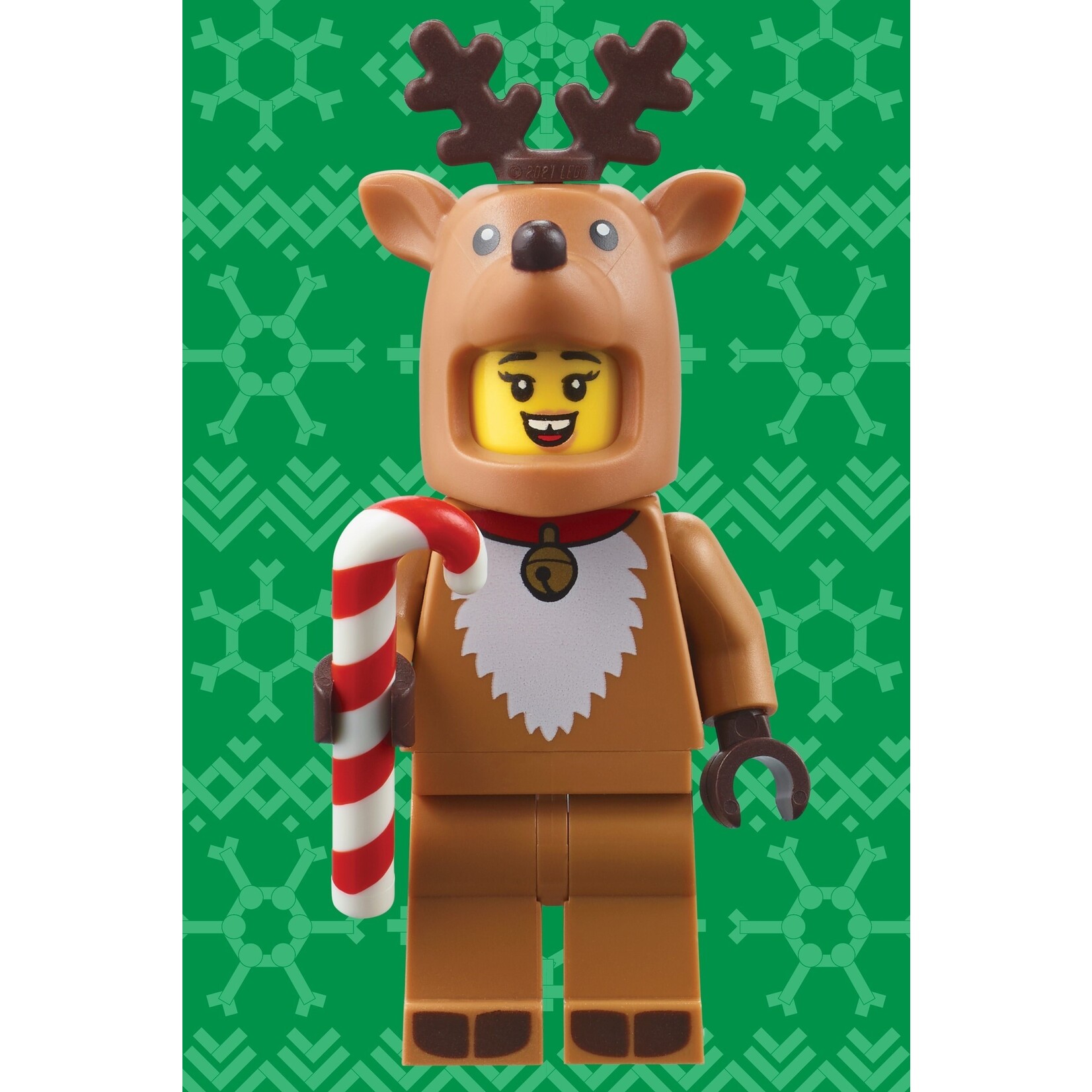 LEGO Geheime minifiguur minipuzzel – kersteditie - 5008889