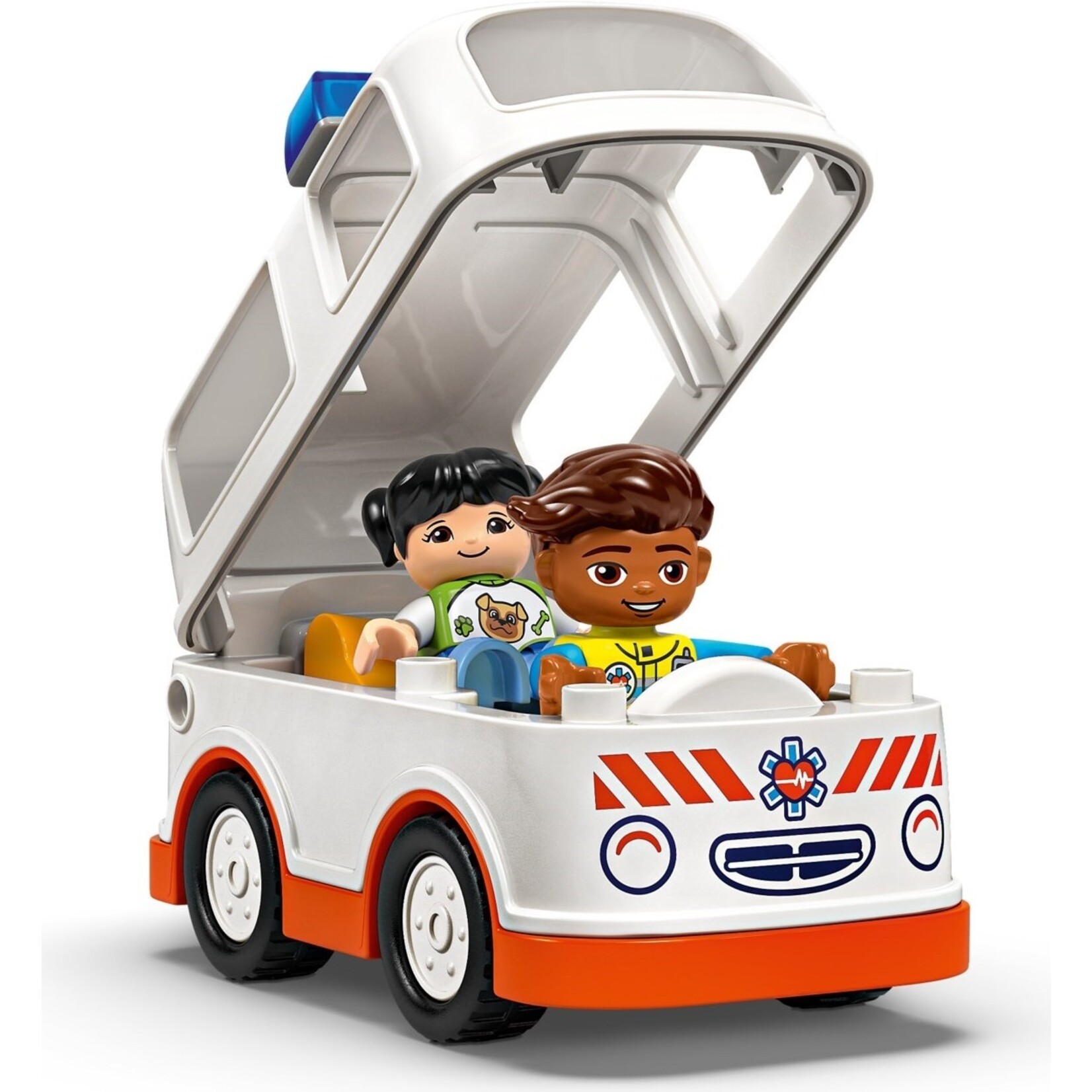LEGO Ambulance met chauffeur -10447