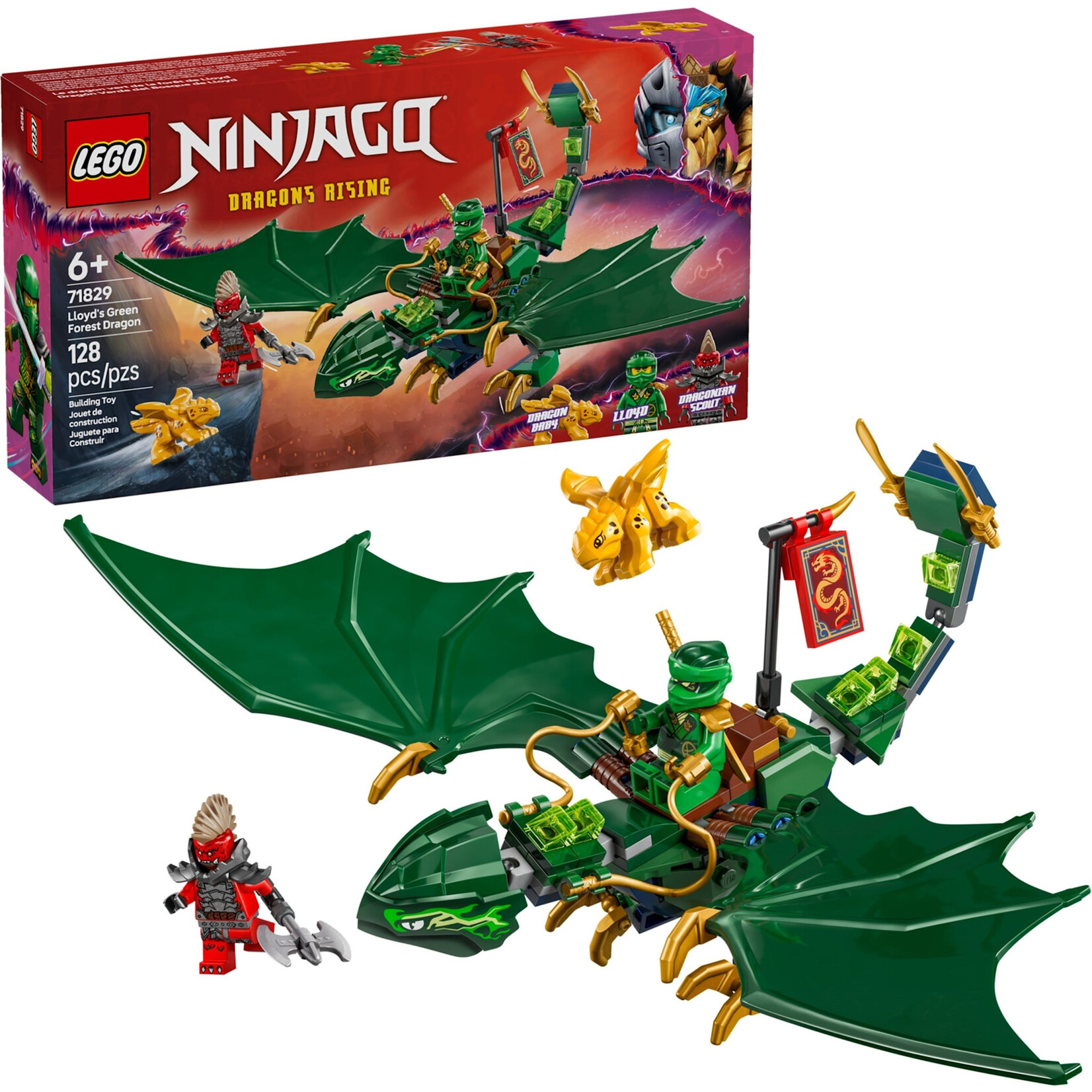 LEGO Lloyds groene bosdraak - 71829