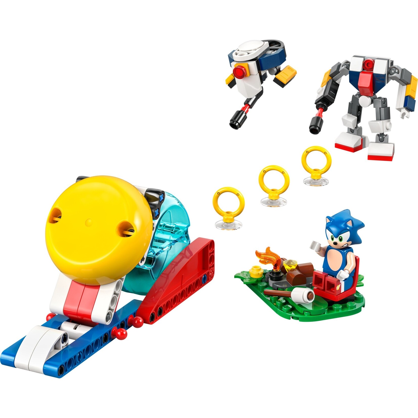 LEGO Sonics krachtmeting bij het kampvuur - 77001