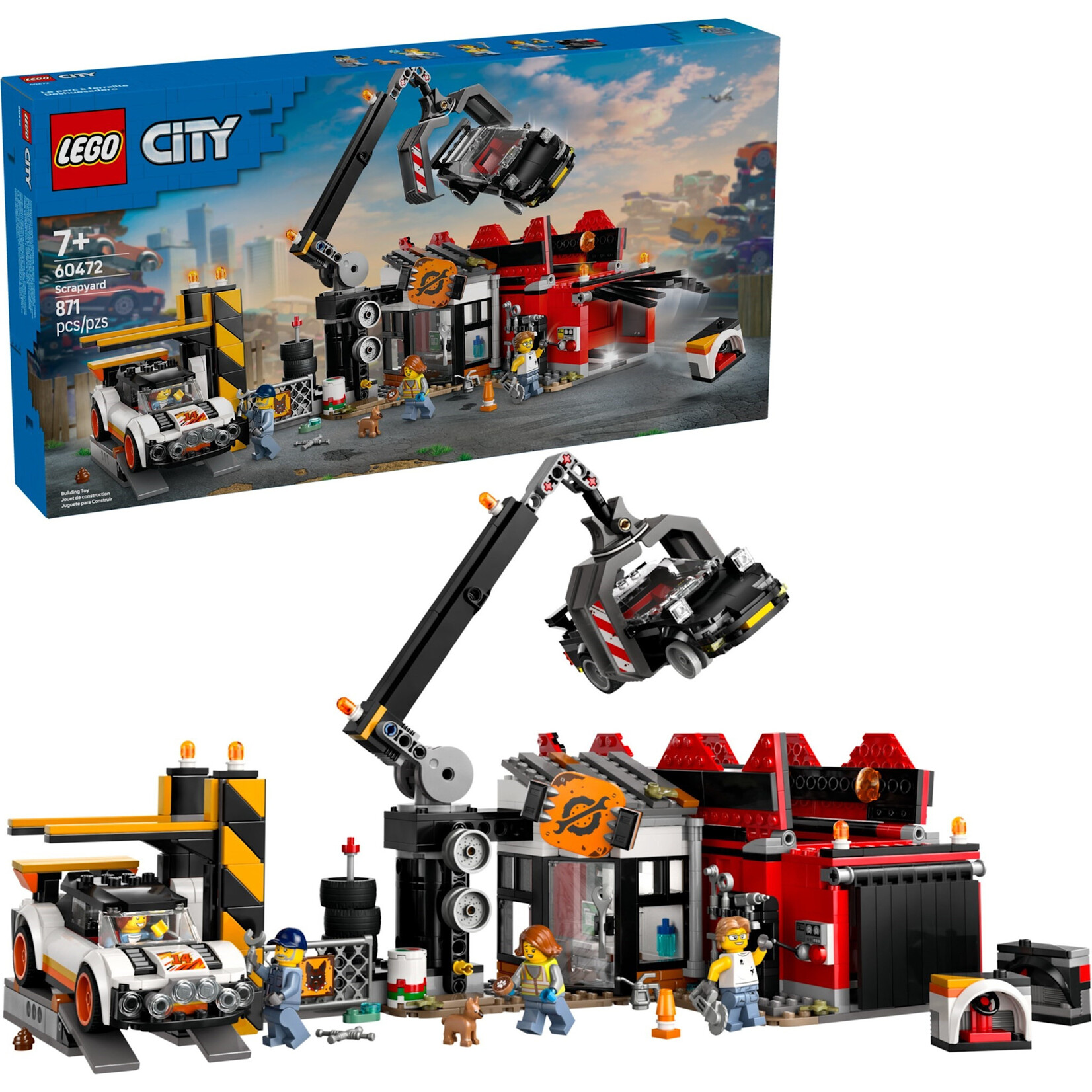 LEGO Schroothoop met auto's - 60472