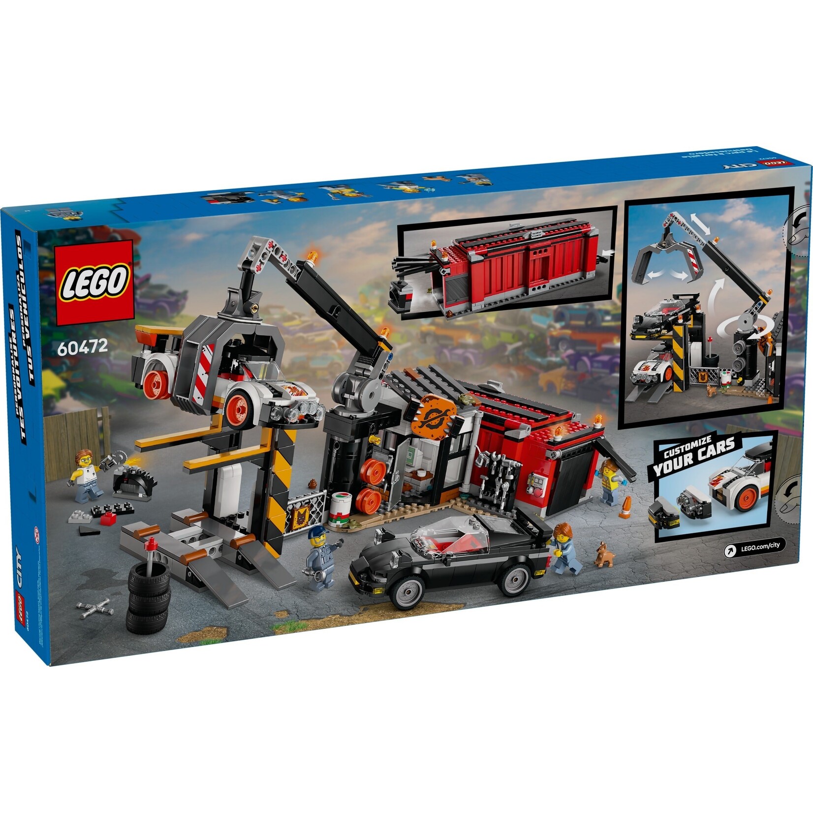 LEGO Schroothoop met auto's - 60472