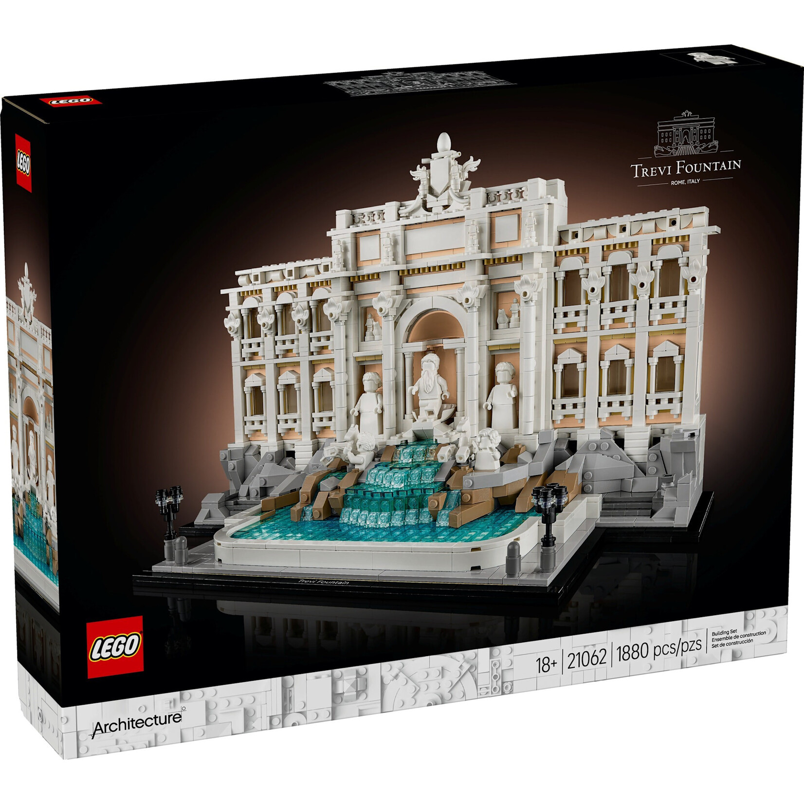 LEGO Trevi fontein - 21062