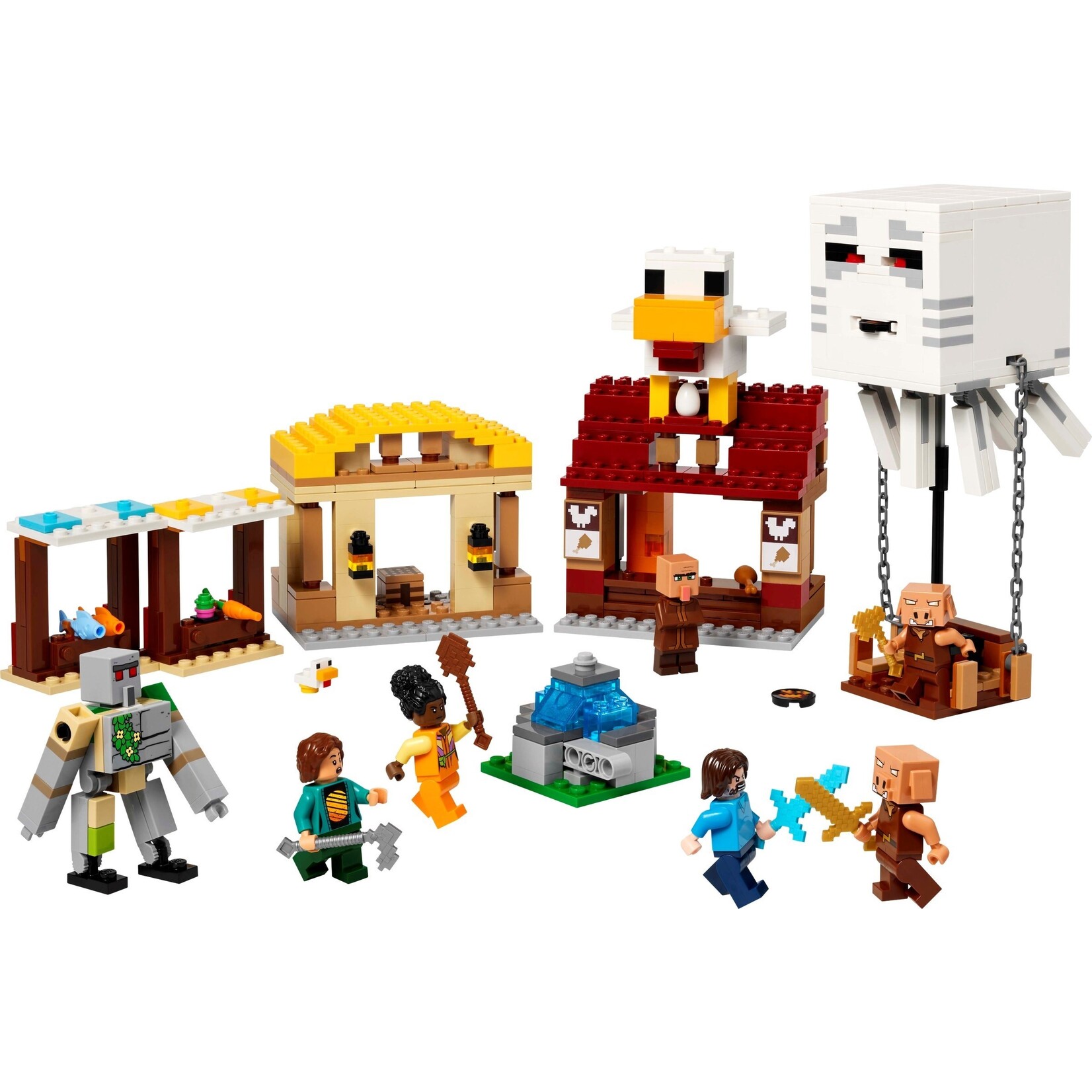 LEGO De Ghast-ballon aanval op het dorp - 21273