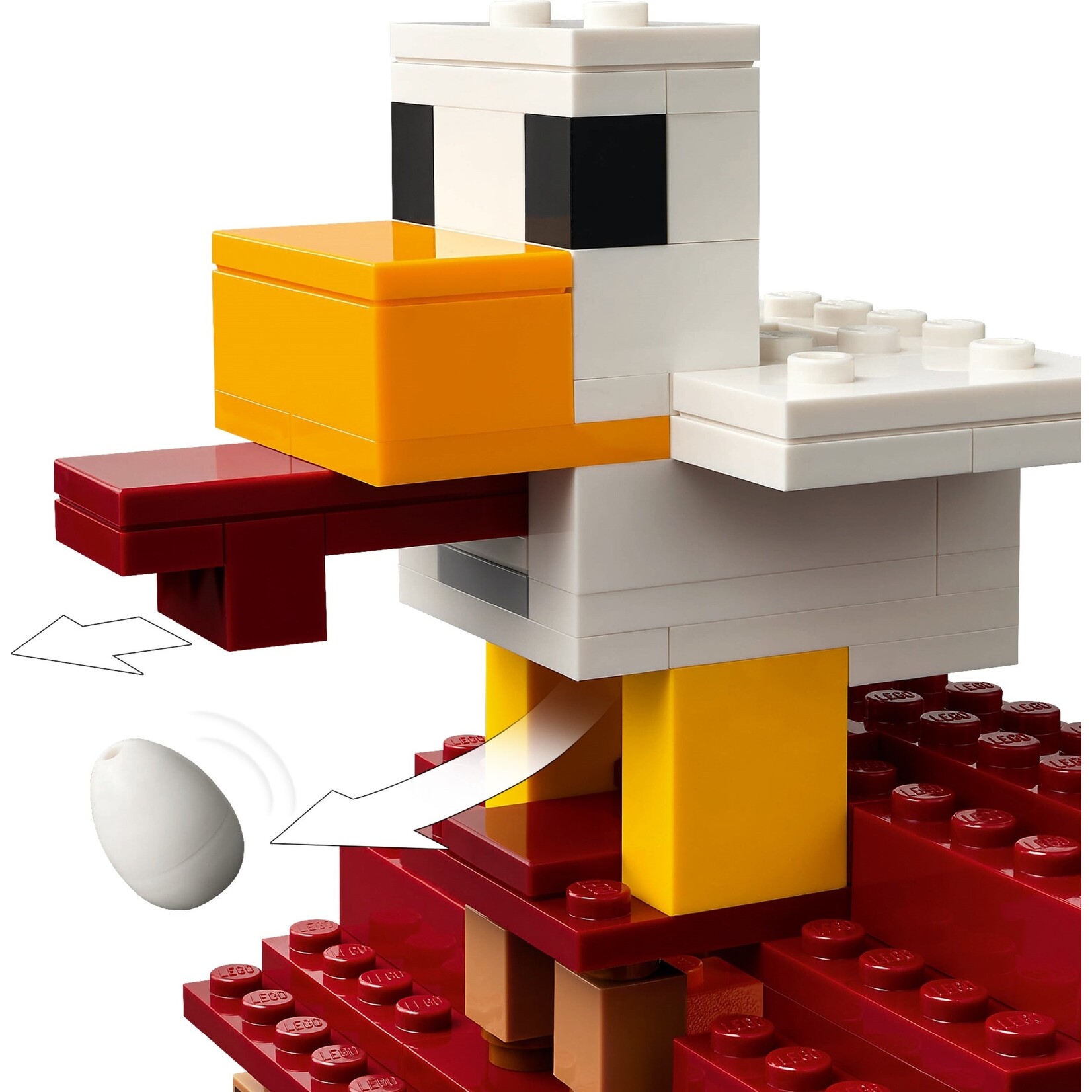 LEGO De Ghast-ballon aanval op het dorp - 21273