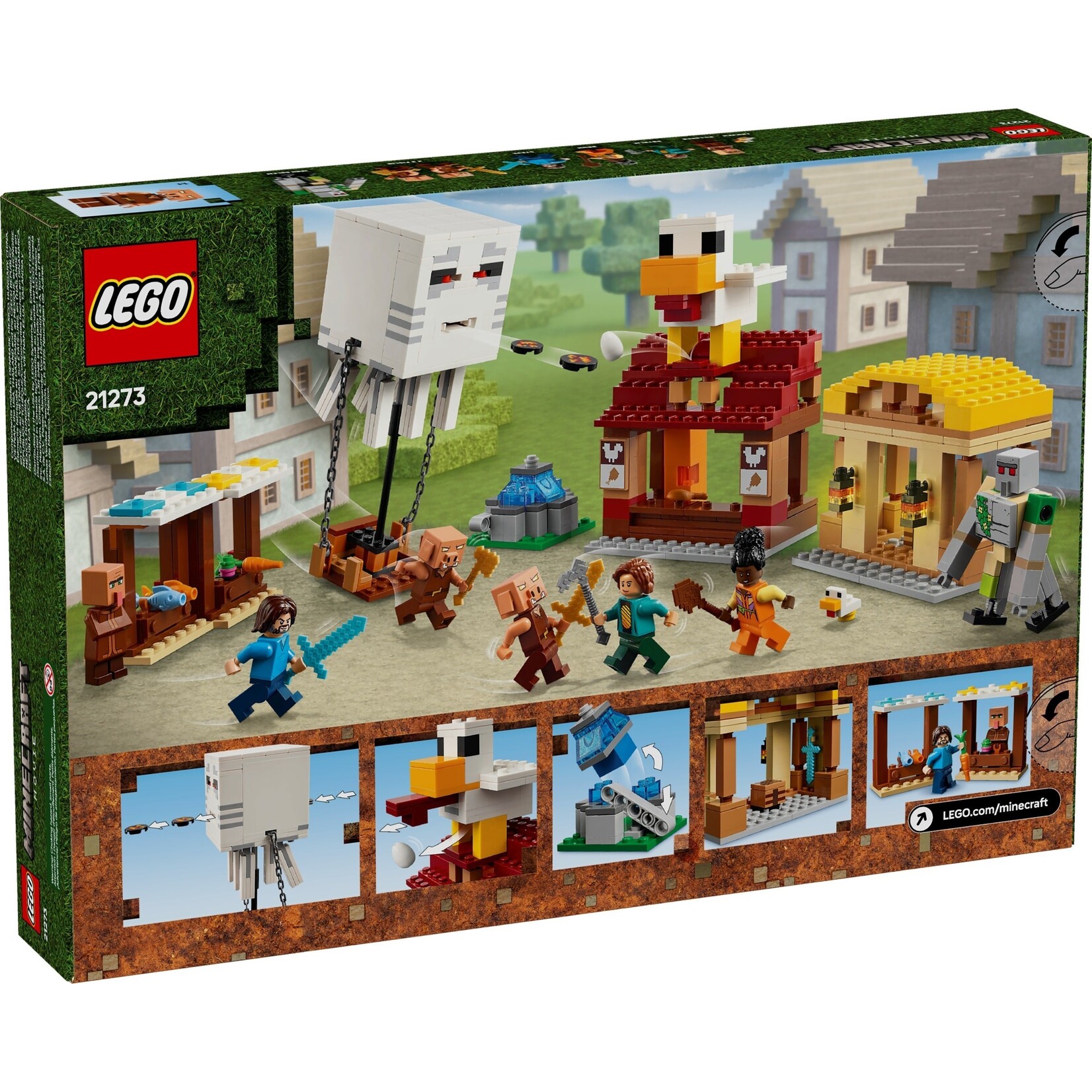 LEGO De Ghast-ballon aanval op het dorp - 21273