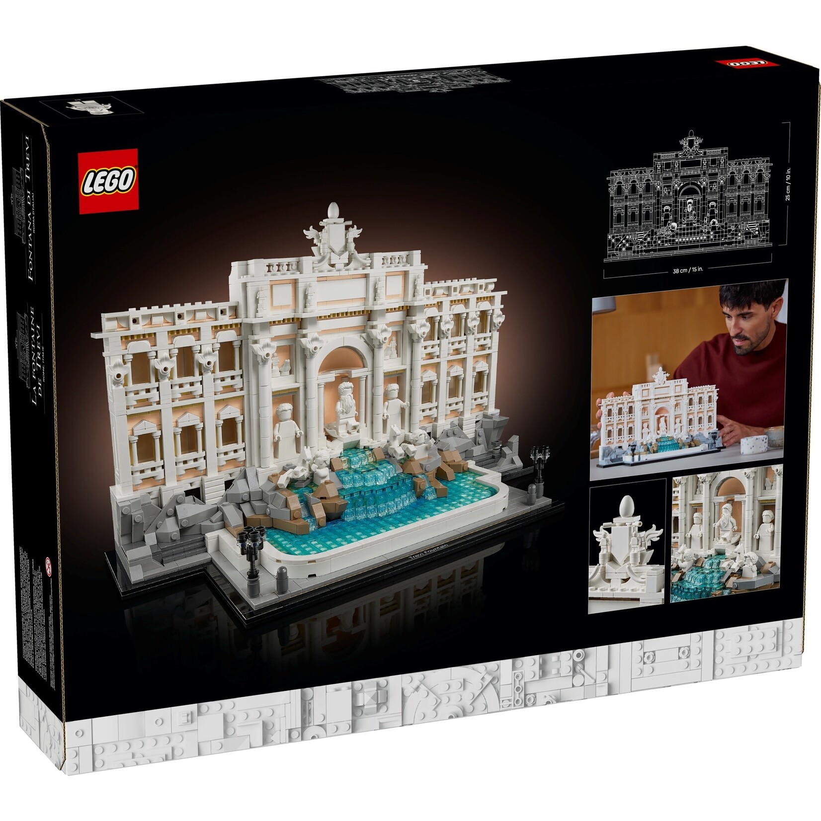 LEGO Trevi fontein - 21062