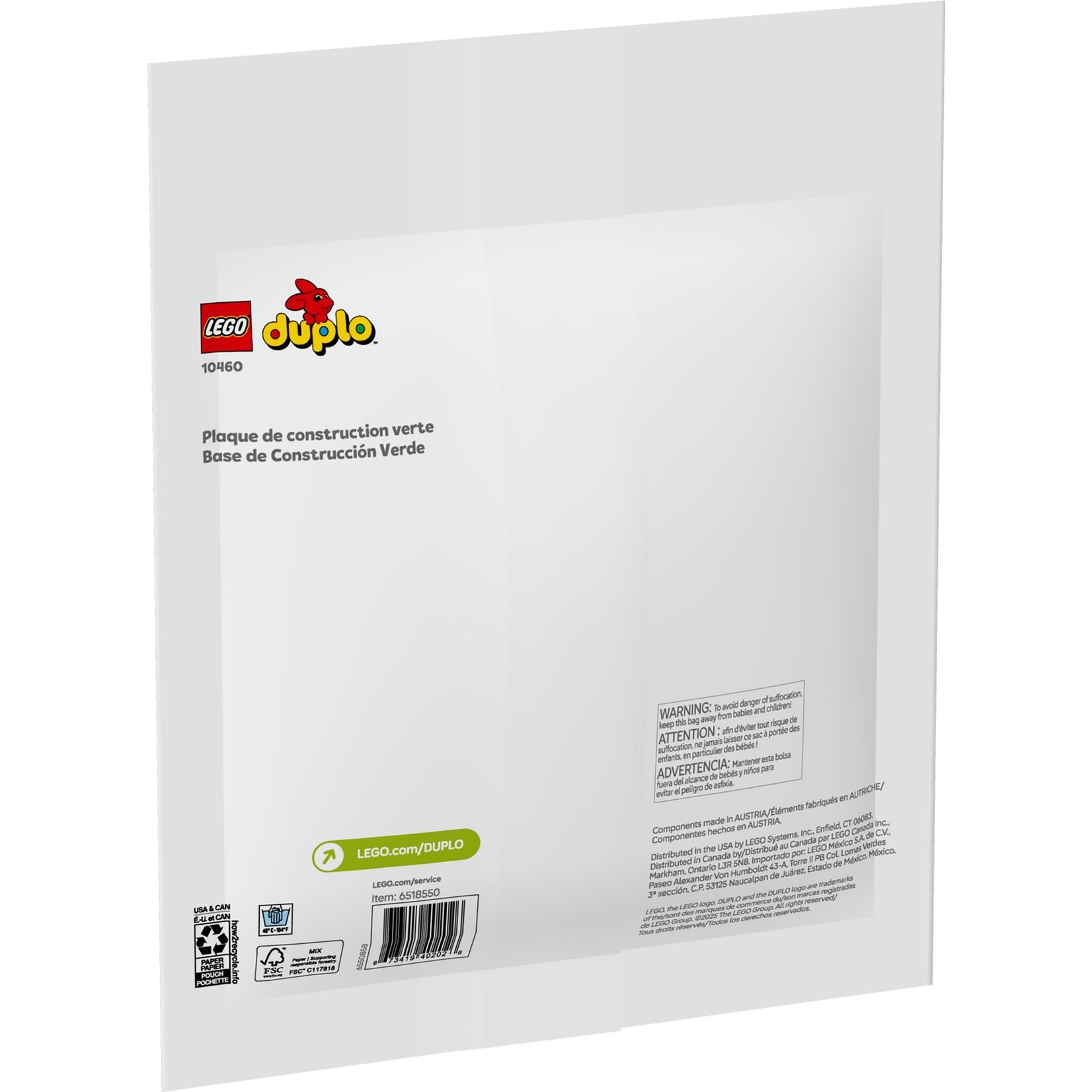 LEGO Bouwplaat Groen - 10460