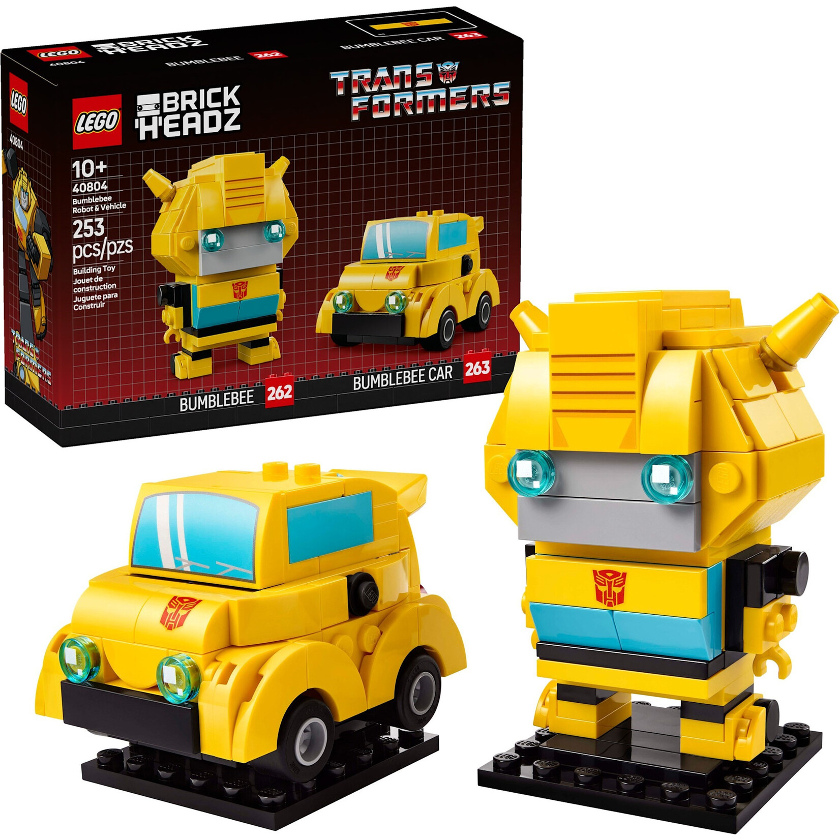 LEGO Bumblebee robot en voertuig - 40804