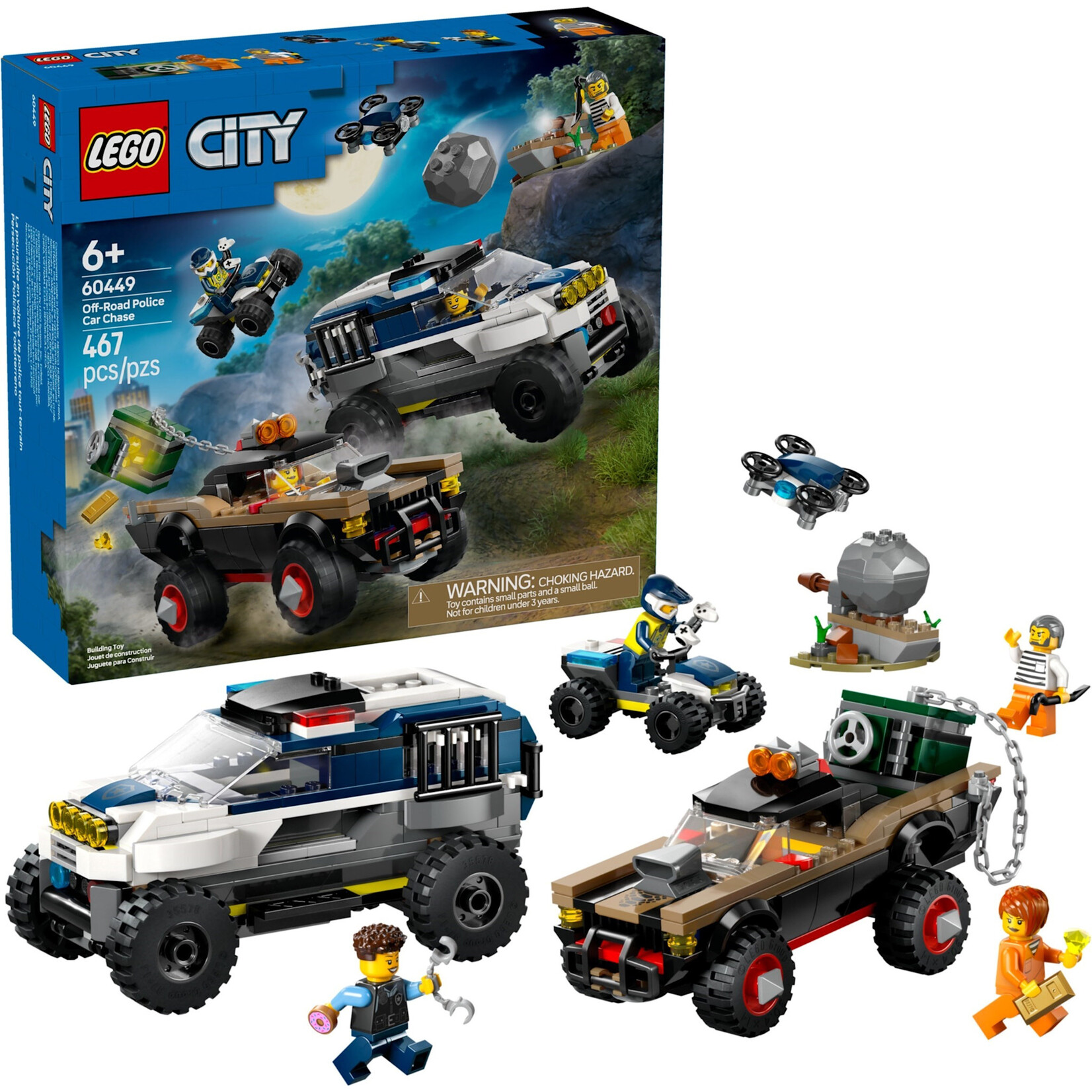 LEGO Offroad politieachtervolging - 60449