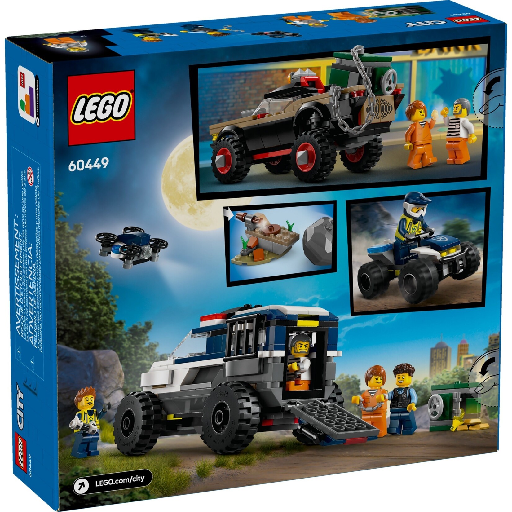 LEGO Offroad politieachtervolging - 60449