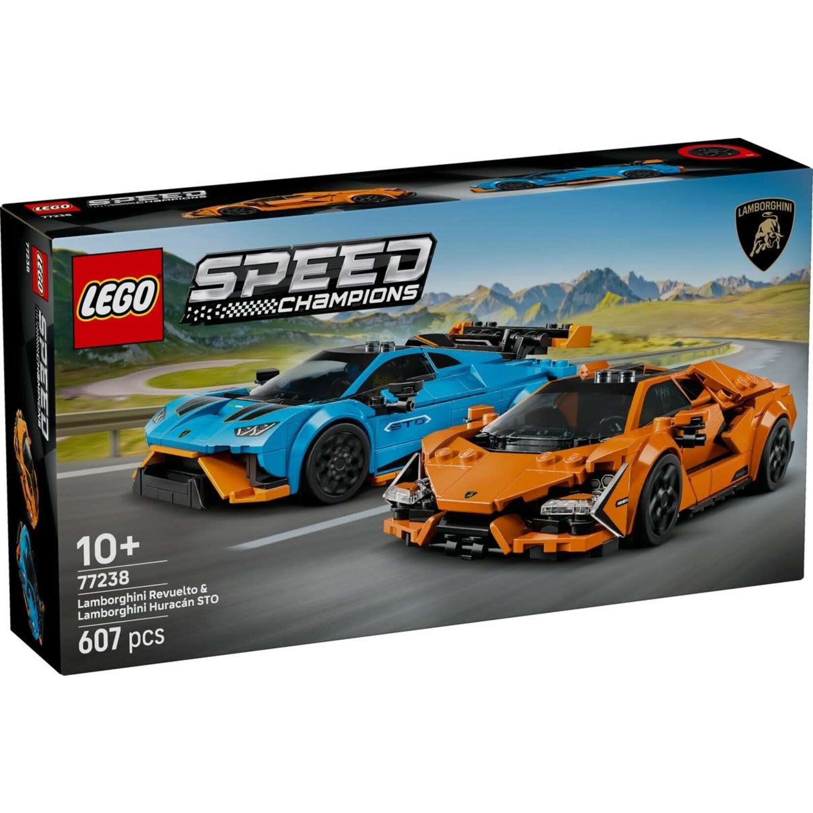 LEGO Lamborghini Revuelto en Huracán STO - 77238