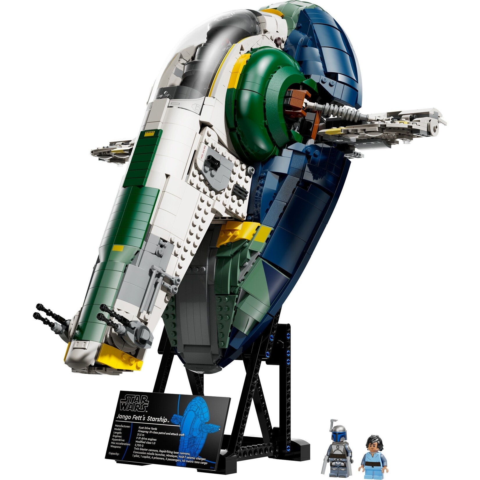 LEGO Jango Fetts Firespray-class ruimteschip - 75409