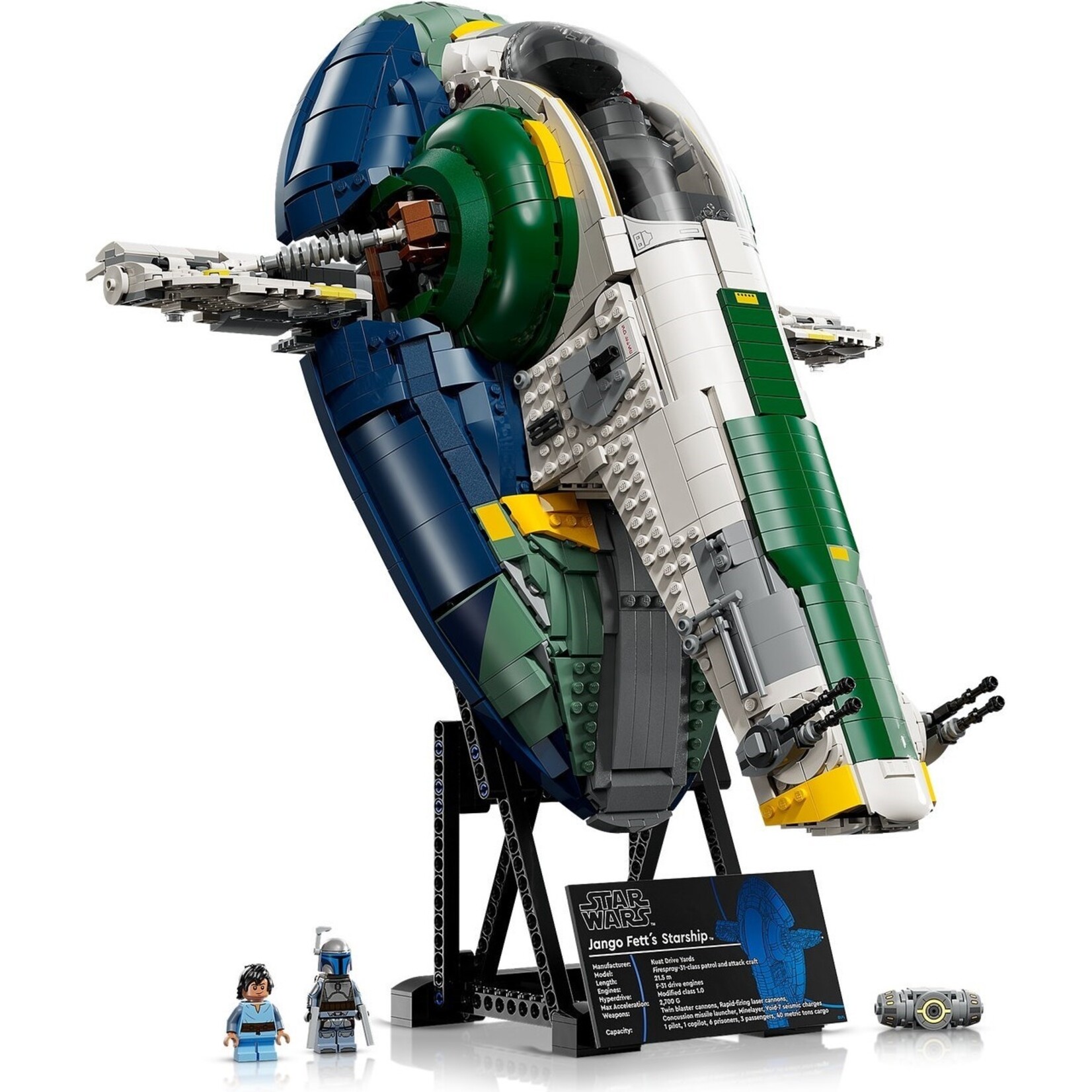 LEGO Jango Fetts Firespray-class ruimteschip - 75409