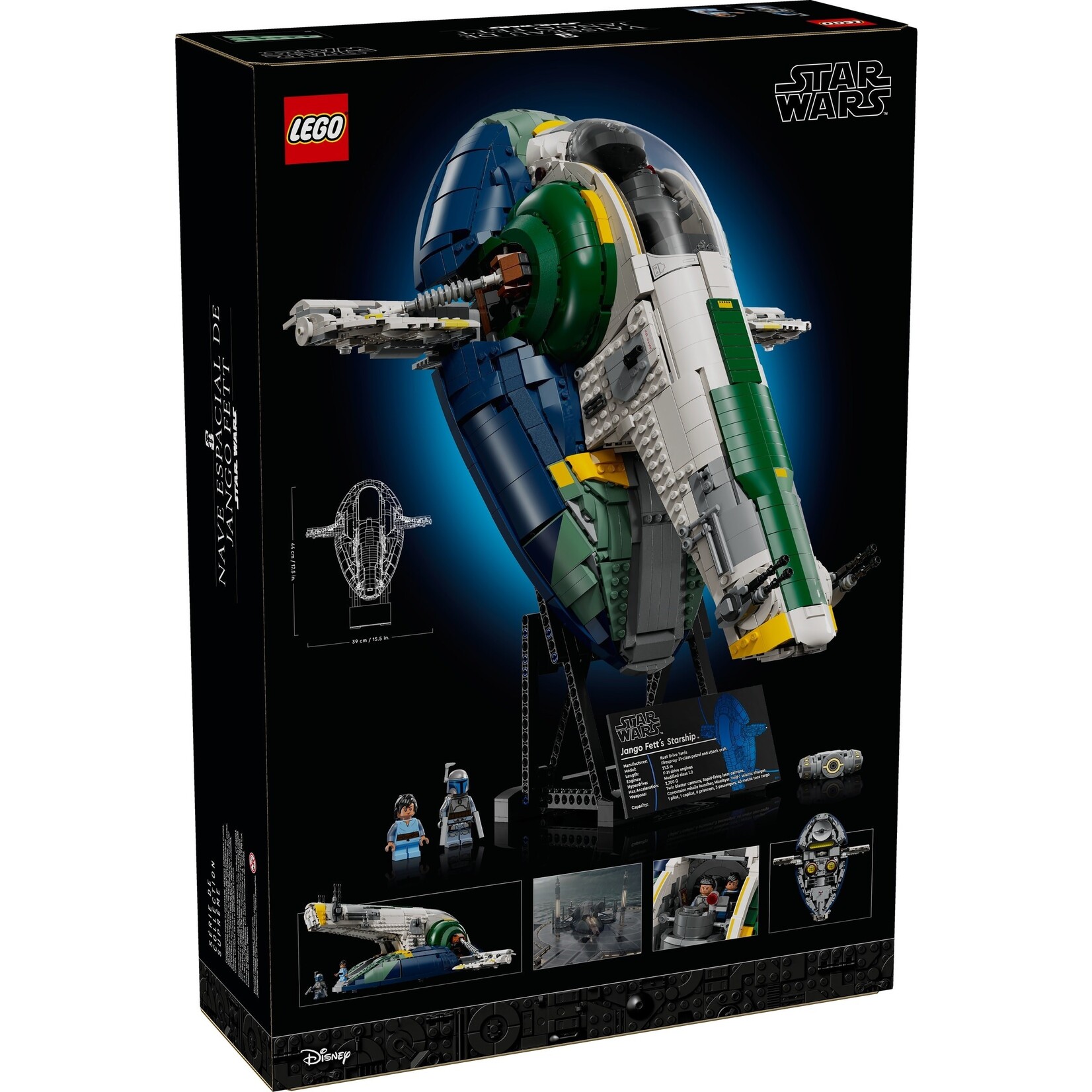 LEGO Jango Fetts Firespray-class ruimteschip - 75409