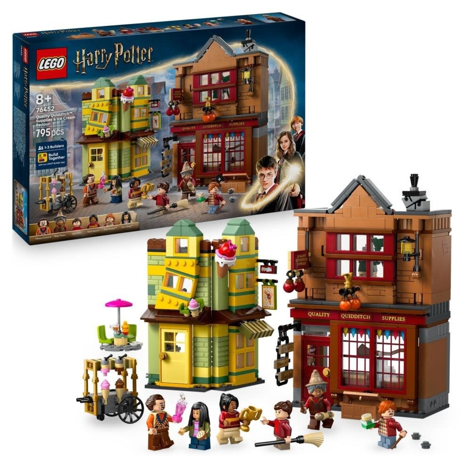 LEGO Zwik & Zwachtels Zwerkbalpaleis en ijssalon - 76452