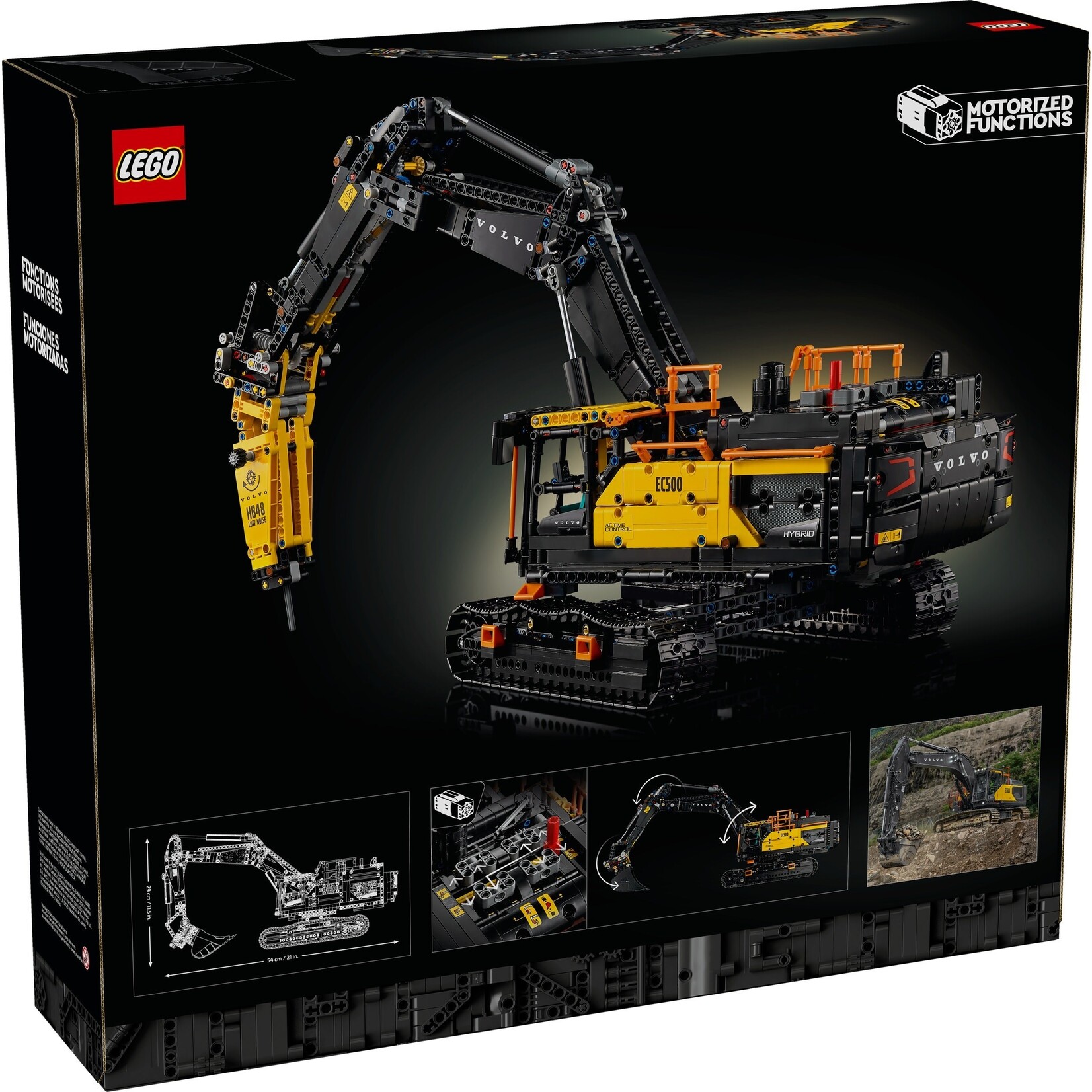 LEGO Volvo EC500 Hybrid graafmachine - 42215