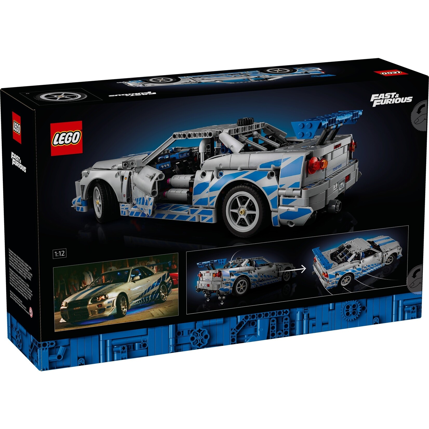 LEGO 2 Fast 2 Furious Nissan Skyline GT-R (R34) auto - 42210