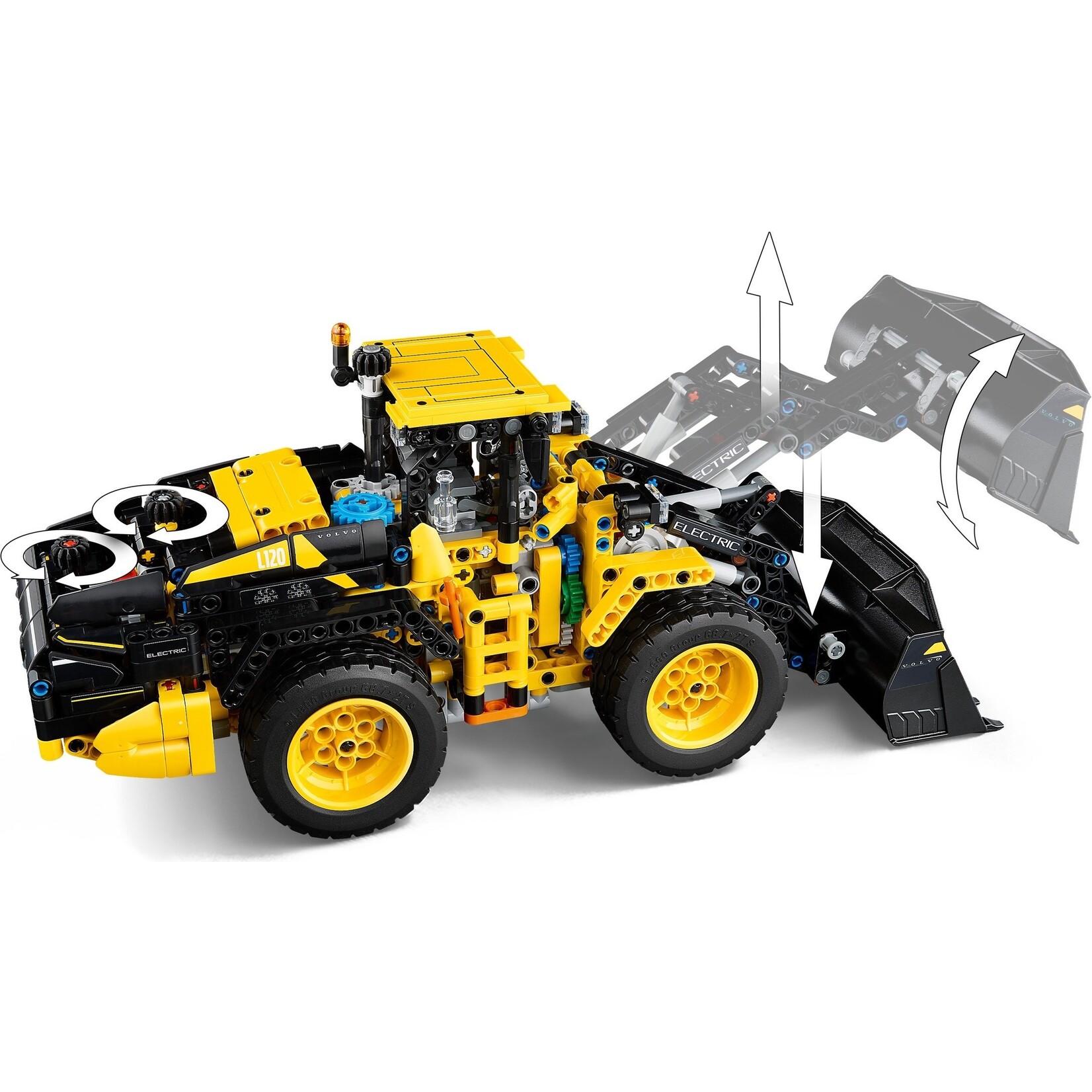 LEGO Volvo L120 Electric wiellader - 42209
