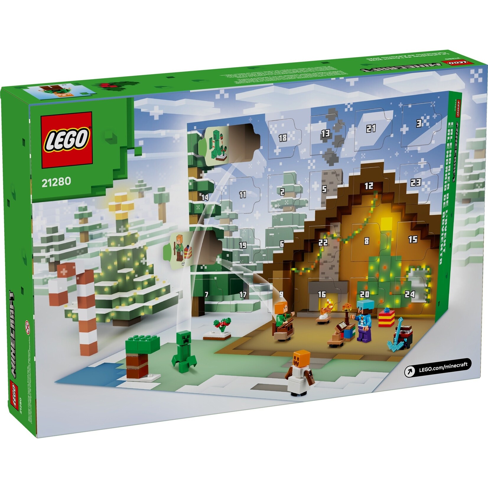 LEGO Minecraft  Adventkalender 2025 - 21280