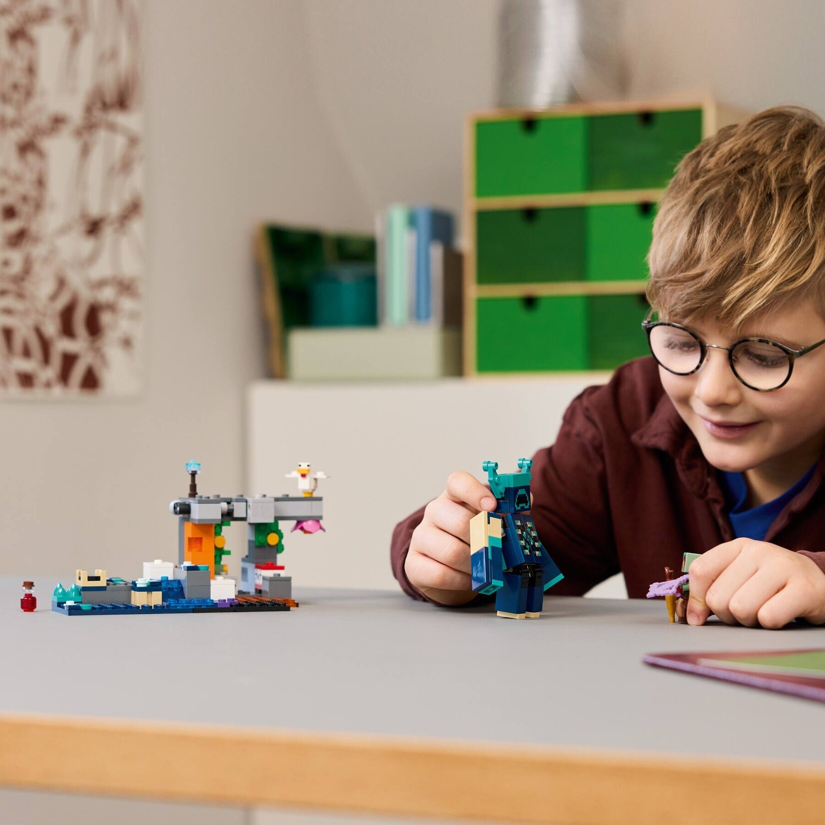 LEGO De ontmoeting met de Opzichter - 21274