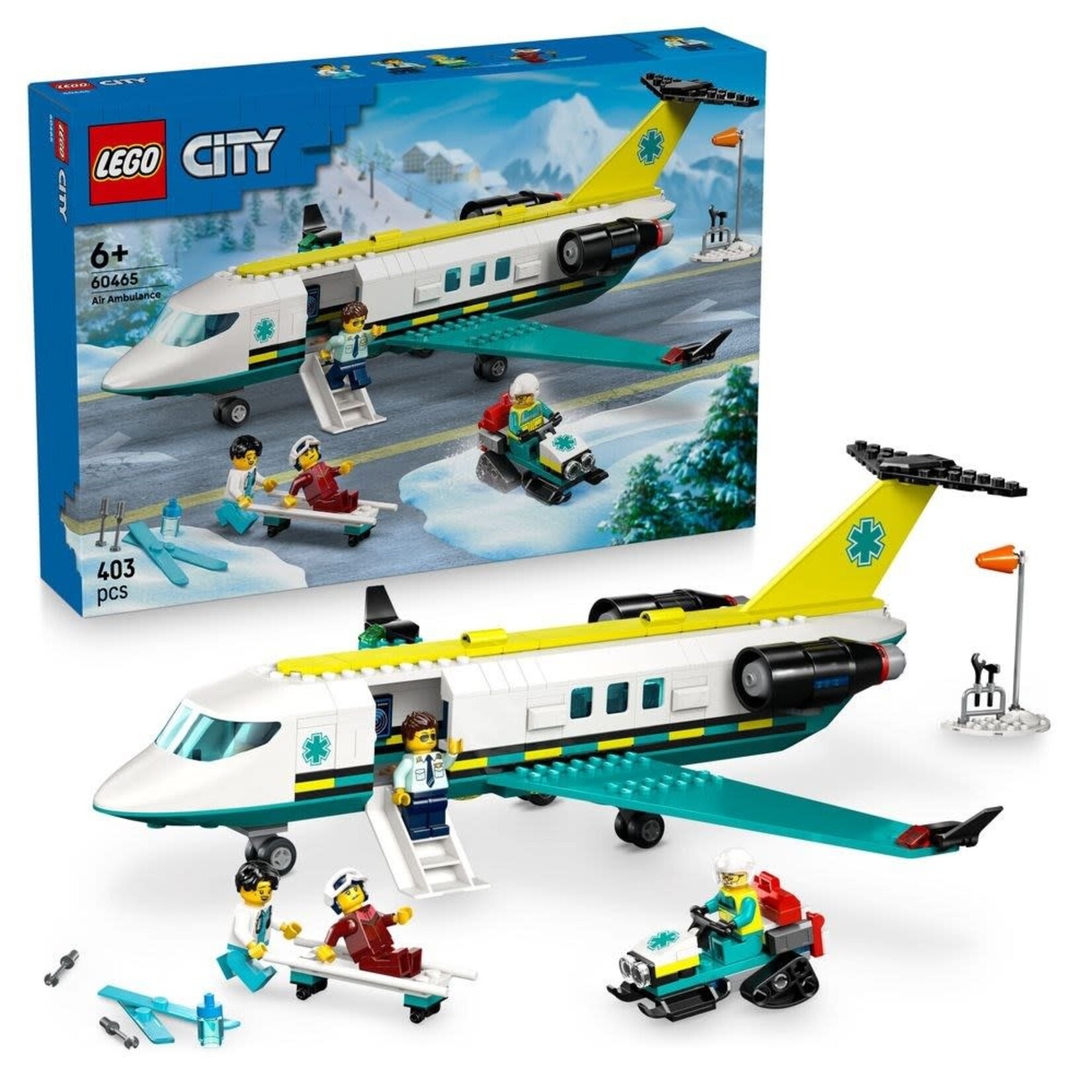 LEGO Ambulancevliegtuig - 60465