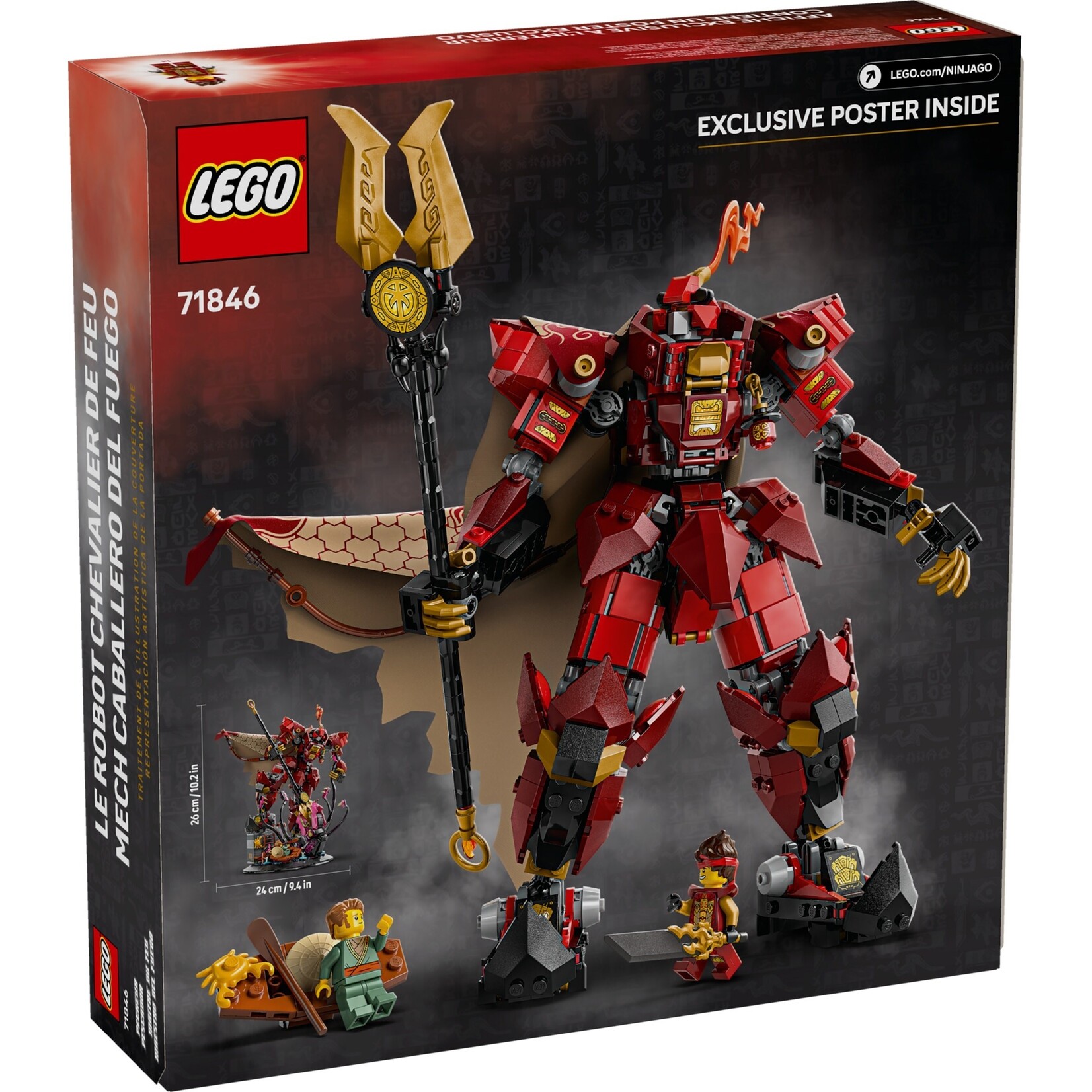 LEGO De vuurriddermecha - 71846