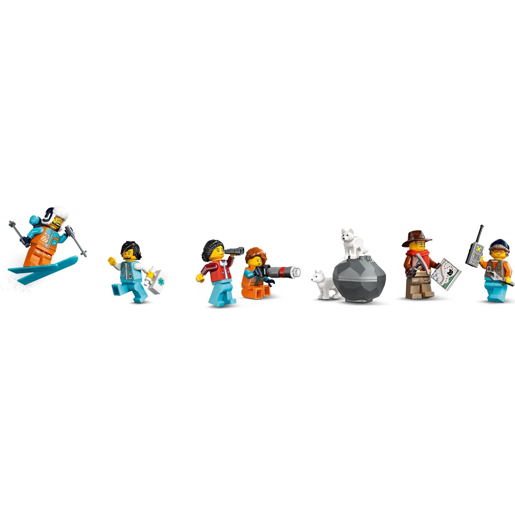 LEGO Onderzoekstrein op de Noordpool - 60470