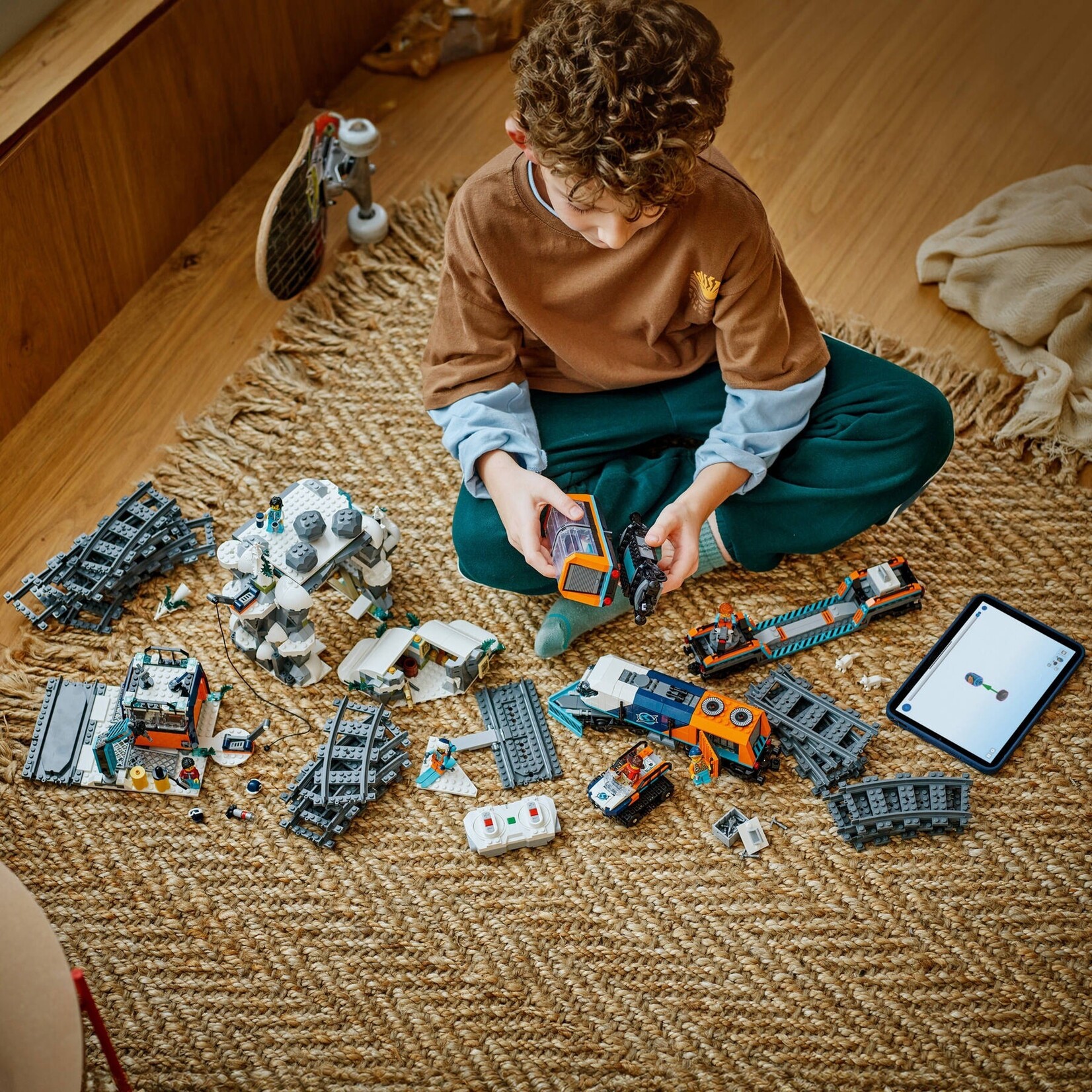 LEGO Onderzoekstrein op de Noordpool - 60470
