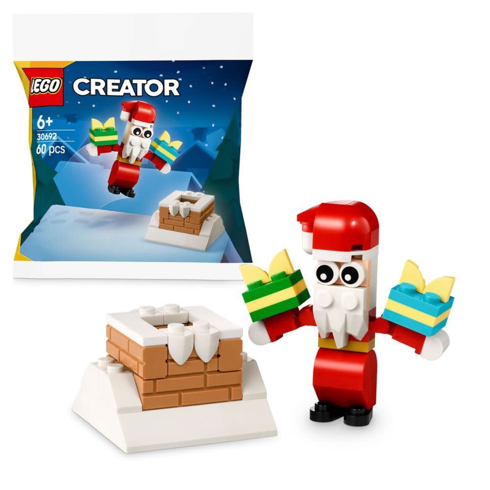 LEGO Kerstman in de schoorsteen - 30692
