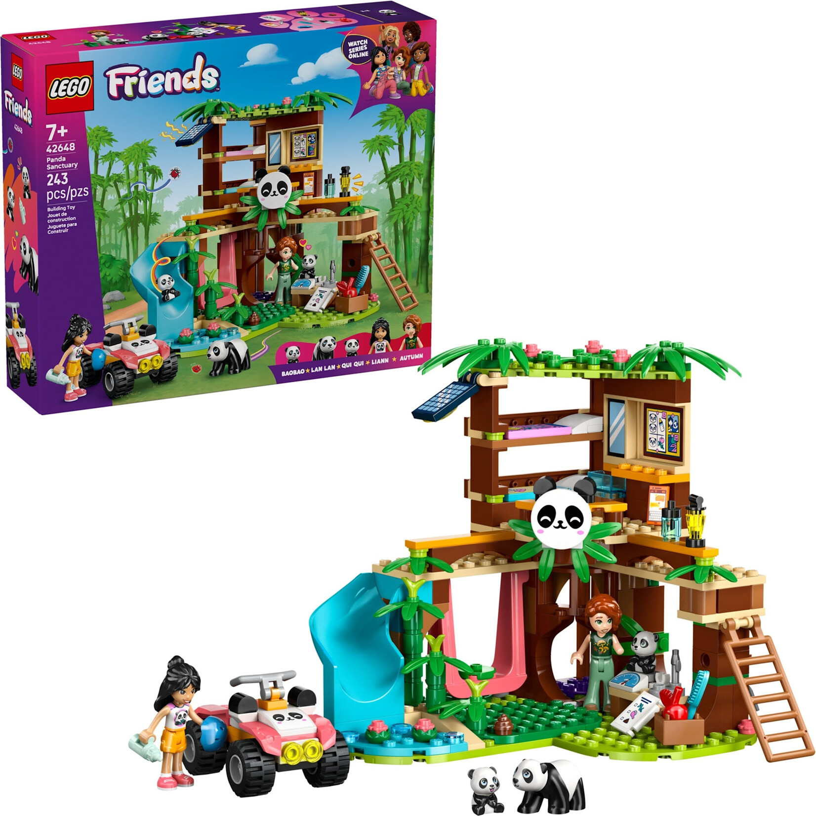 LEGO De pandaopvang - 42648
