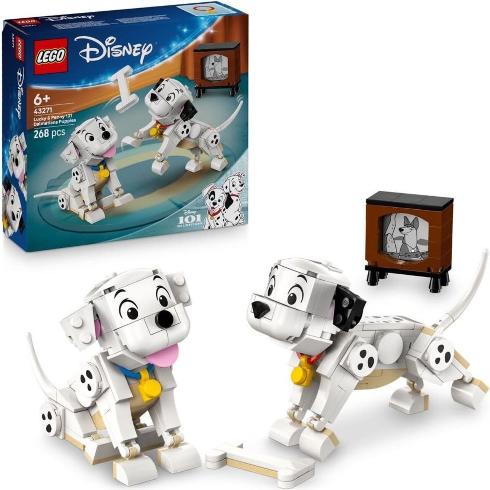 LEGO Lucky en Penny uit 101 Dalmatiërs - 43271