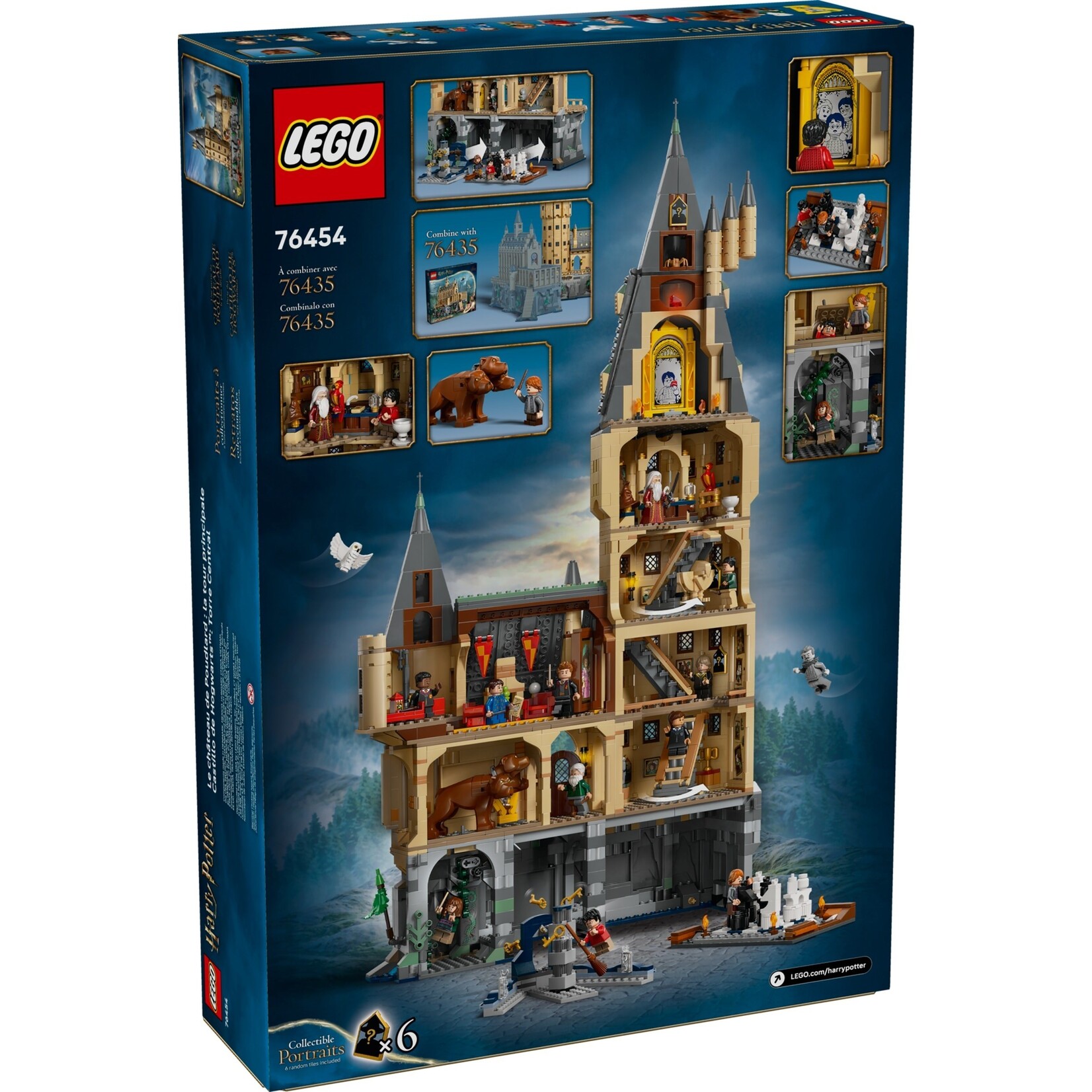 LEGO Kasteel Zweinstein™: de Hoofdtoren - 76454