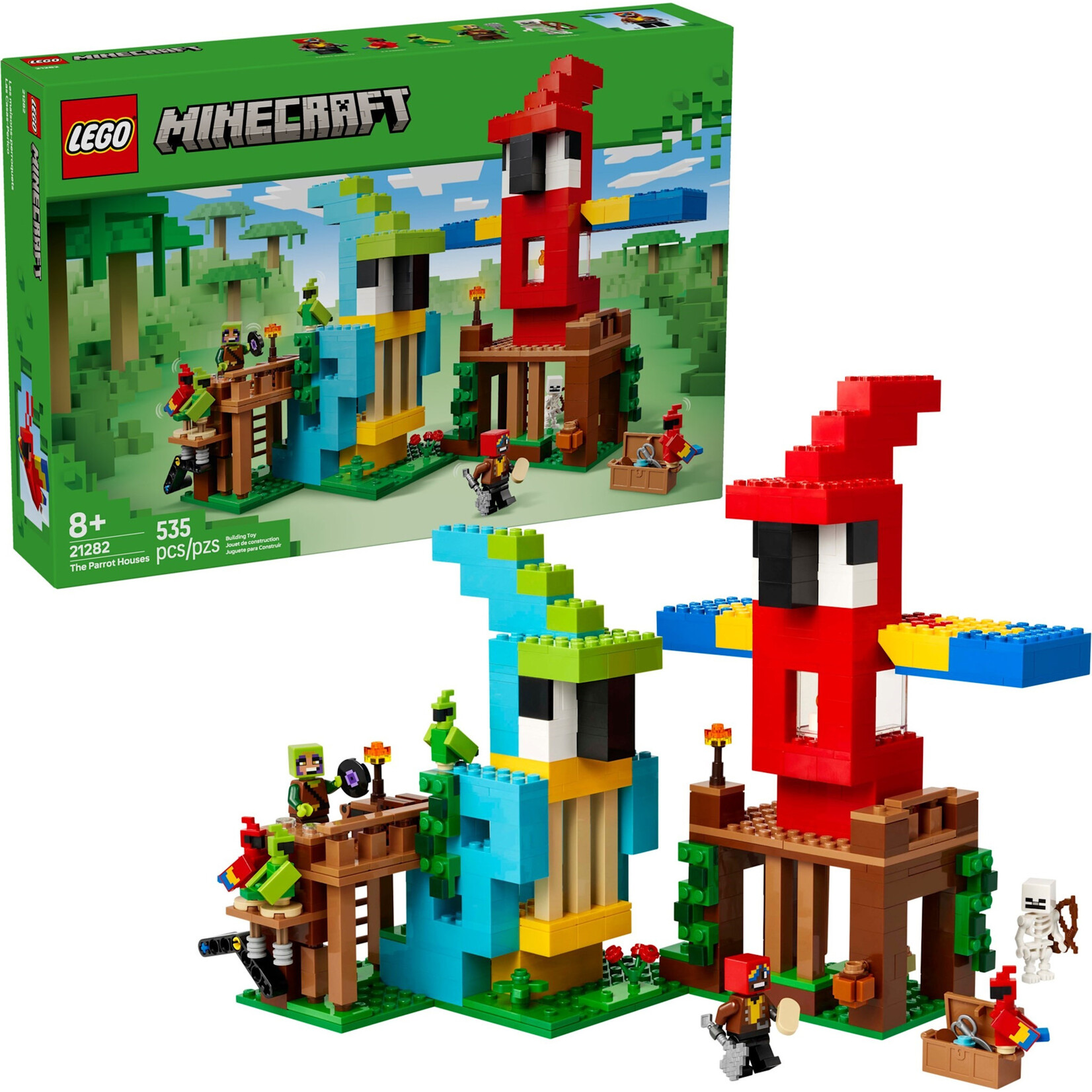 LEGO De Papegaaienhuizen - 21282