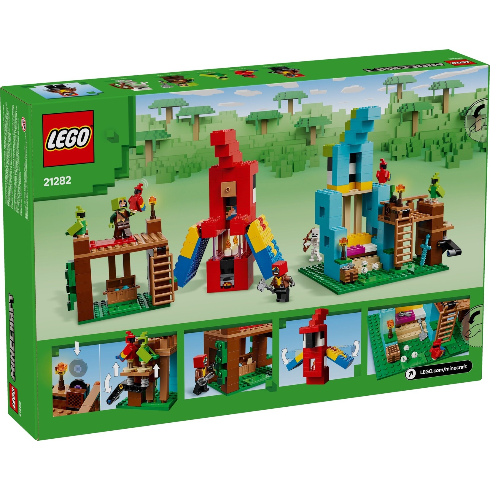 LEGO De Papegaaienhuizen - 21282
