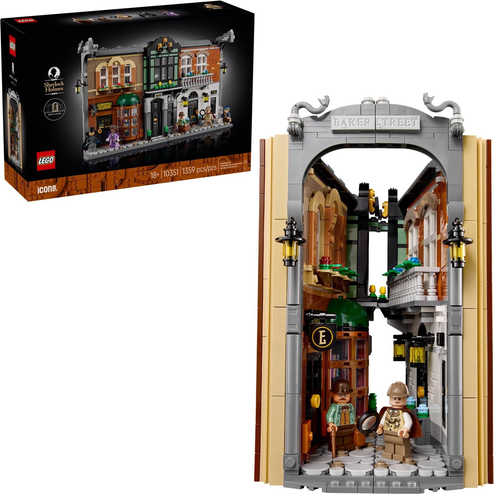 LEGO Boekensteun: Sherlock Holmes - 10351