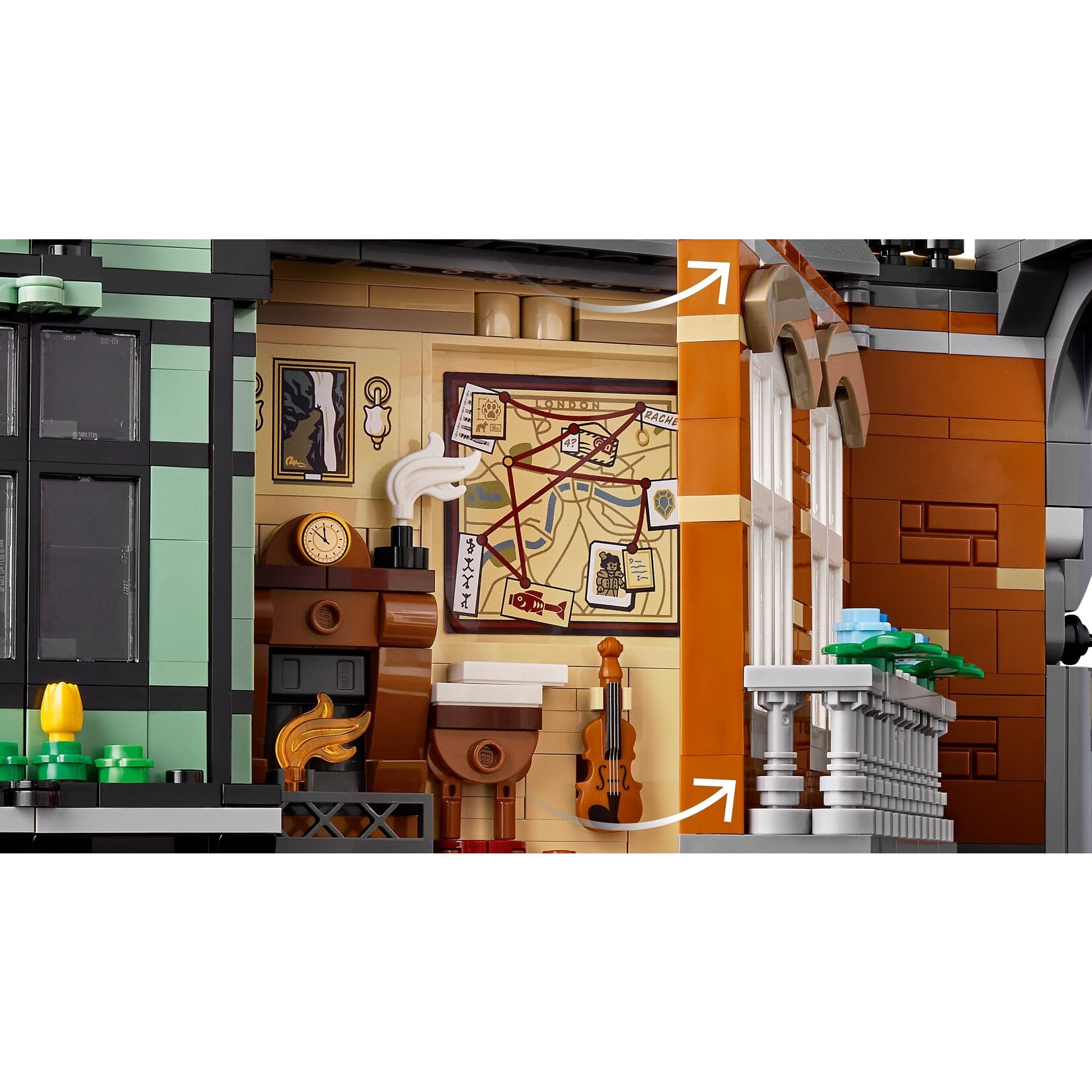 LEGO Boekensteun: Sherlock Holmes - 10351