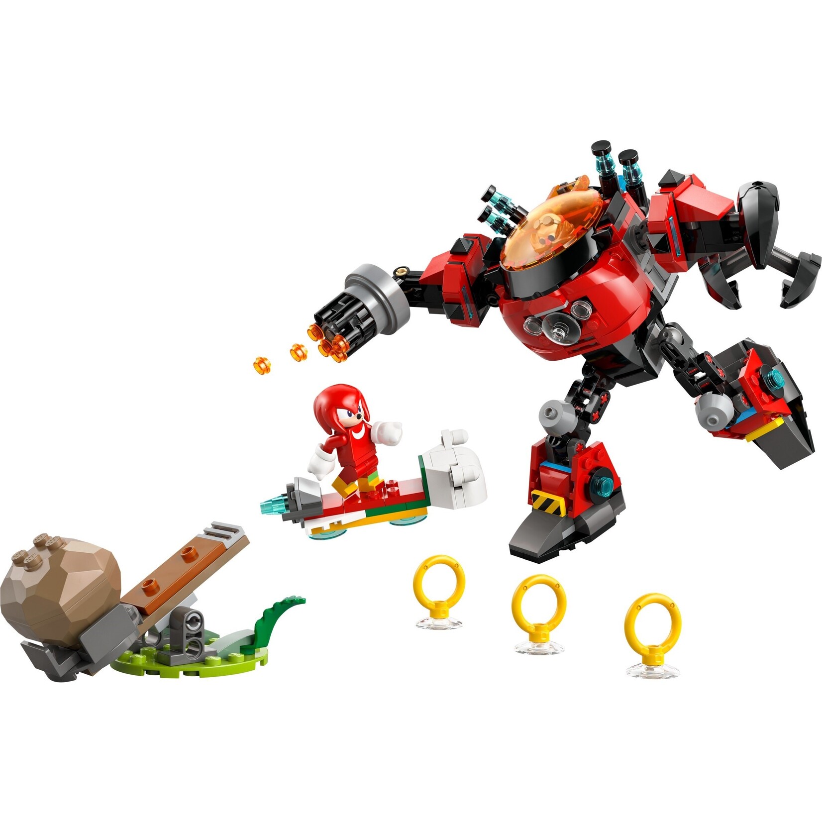LEGO Knuckles vs. Dr. Eggman Egg Crusher Mecha - 77005