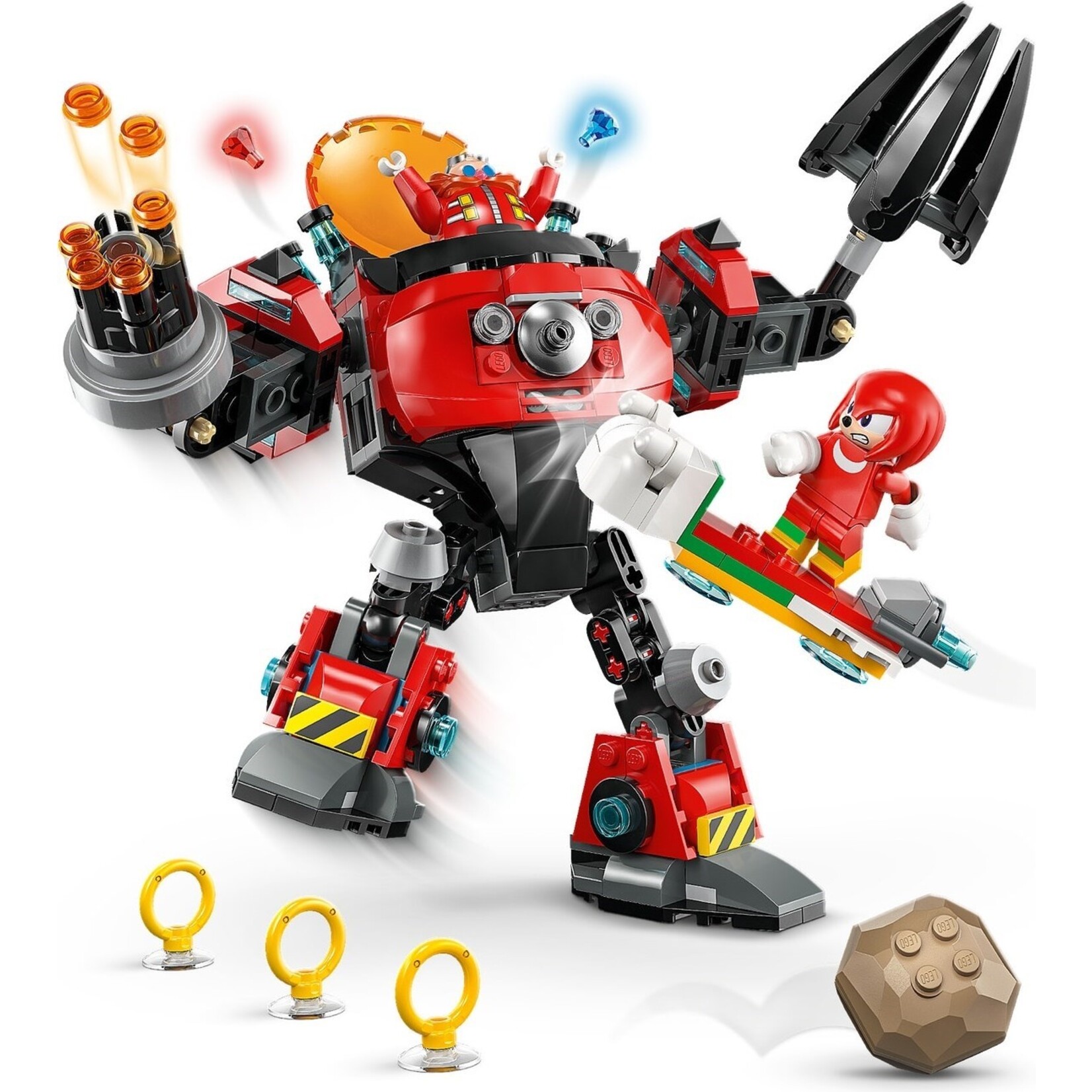 LEGO Knuckles vs. Dr. Eggman Egg Crusher Mecha - 77005