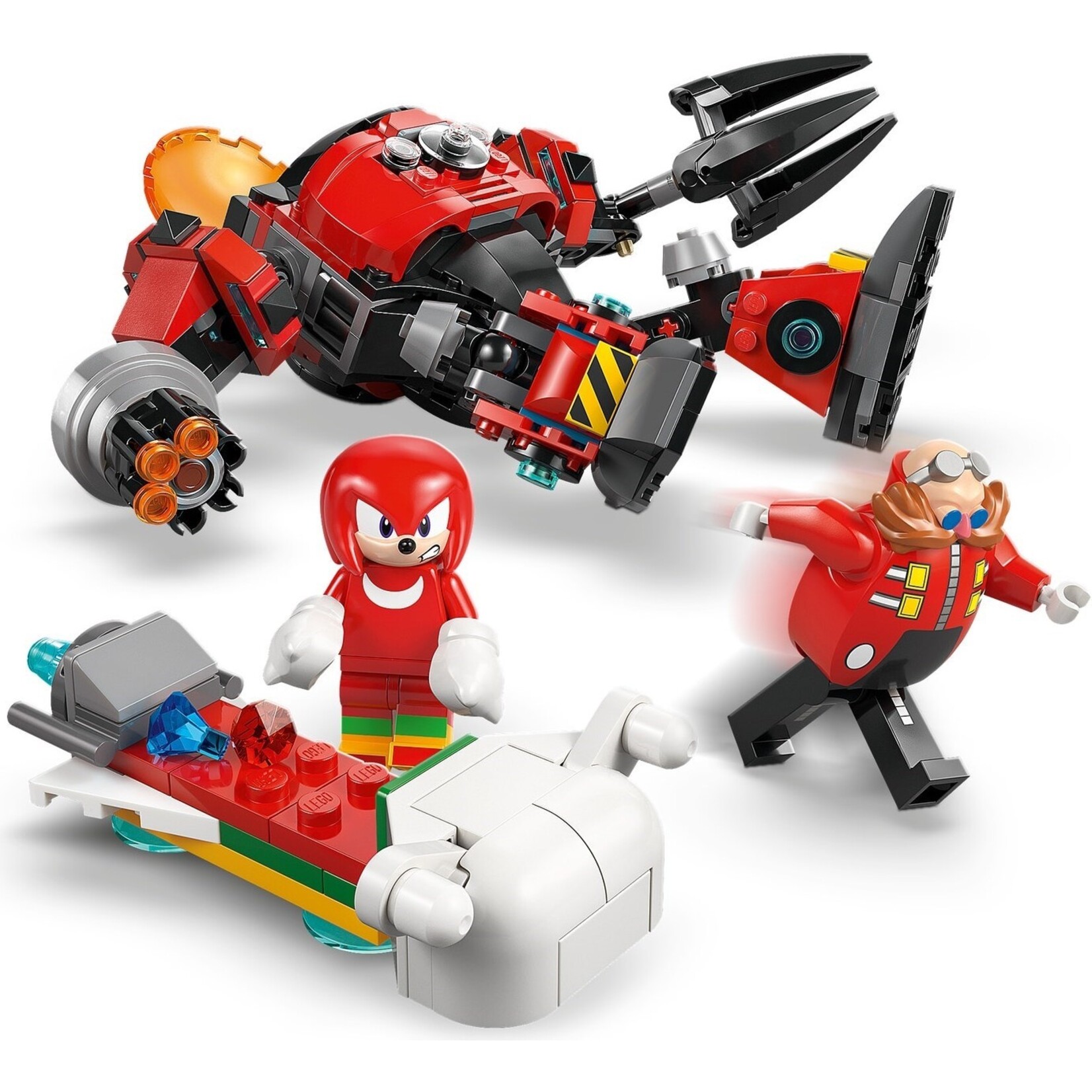 LEGO Knuckles vs. Dr. Eggman Egg Crusher Mecha - 77005