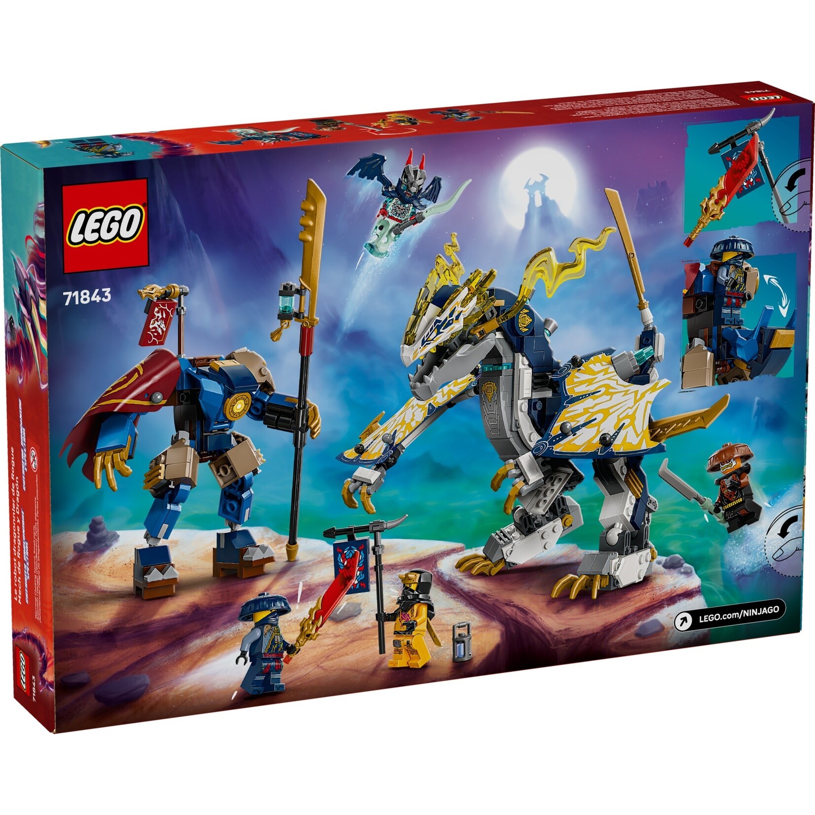 LEGO Rogue's mecha drakenrijder - 71843