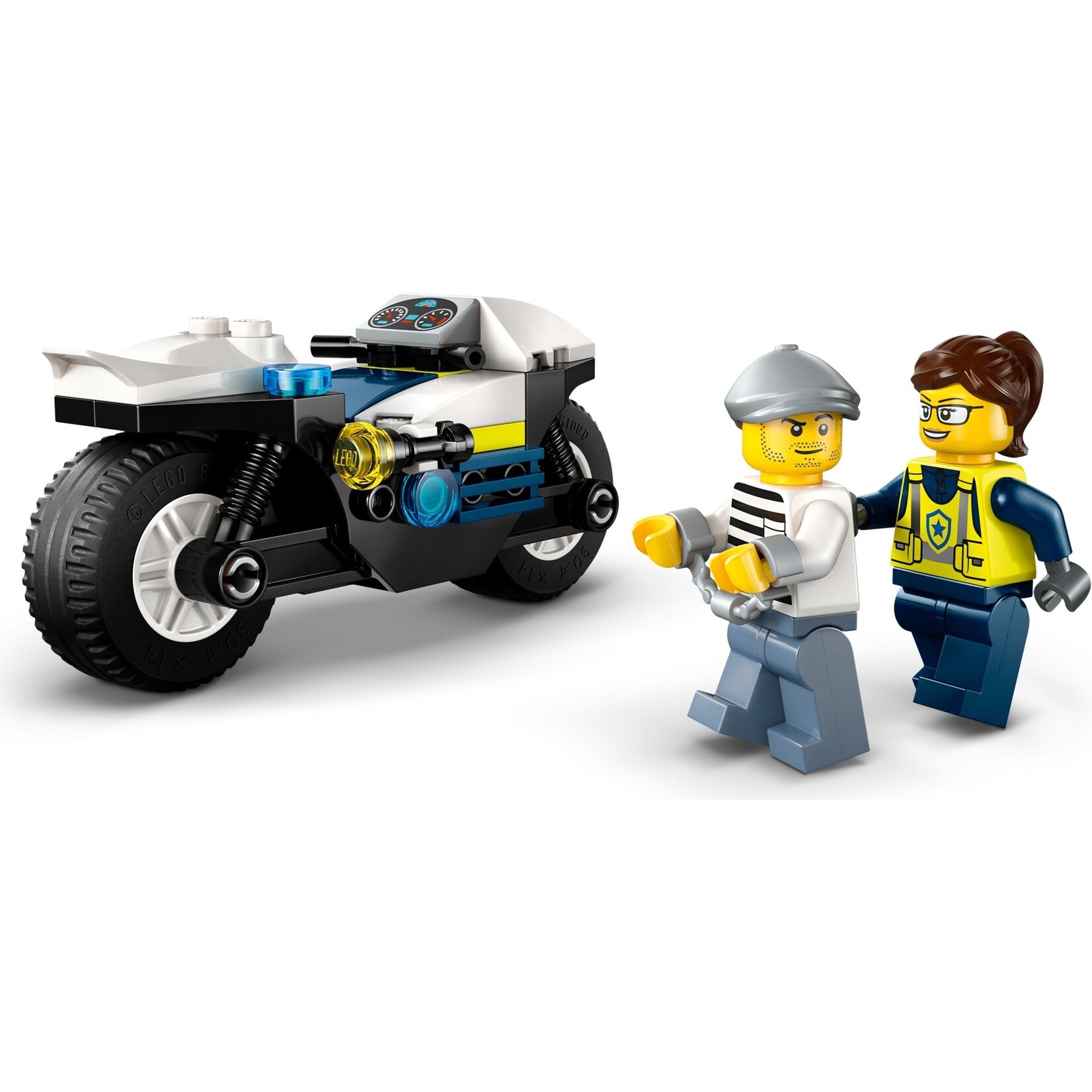 LEGO Achtervolging op politiemotor - 60455