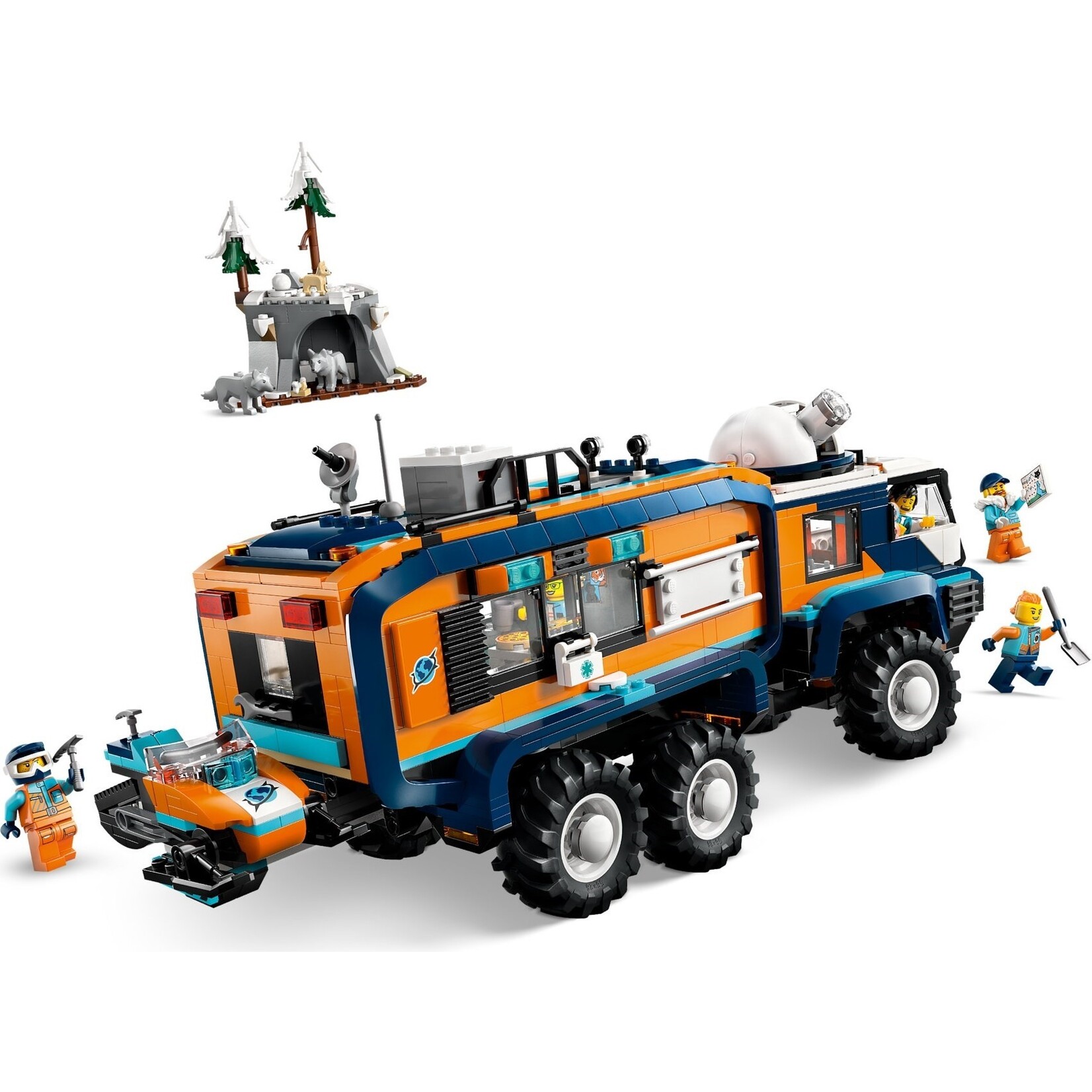 LEGO Laboratoriumtruck op de Noordpool - 60471