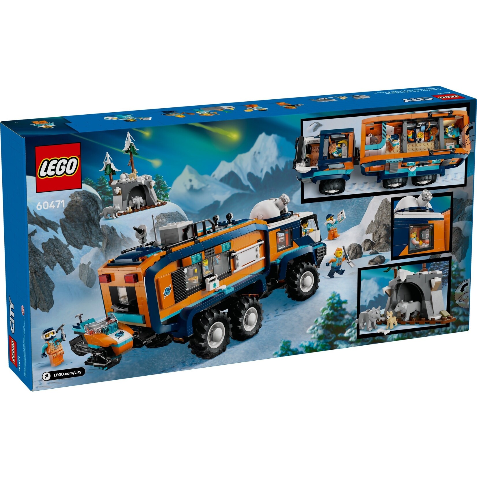LEGO Laboratoriumtruck op de Noordpool - 60471