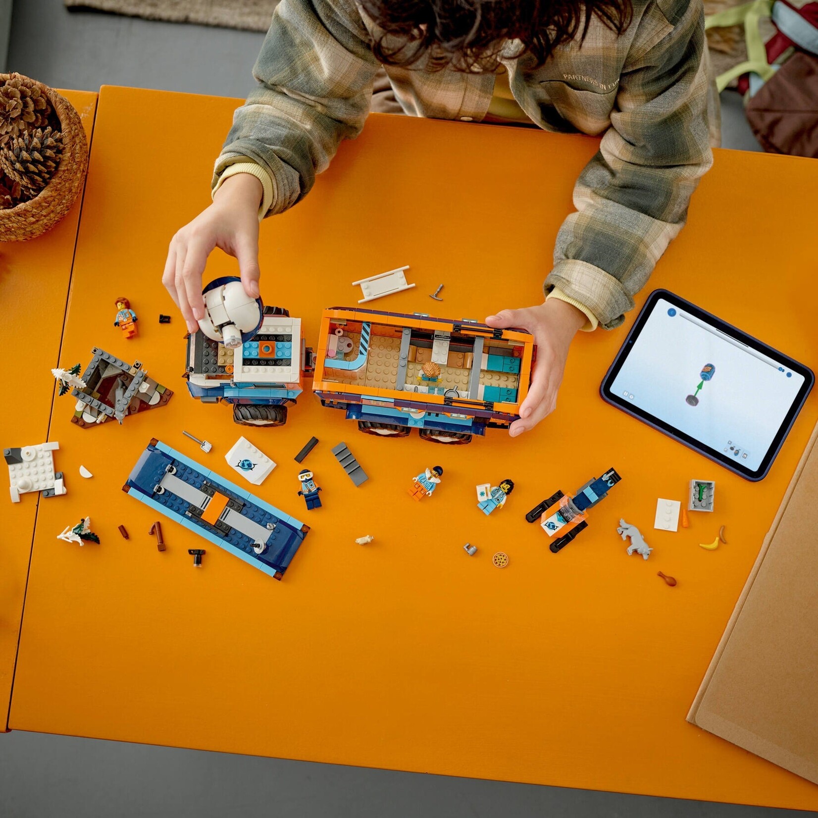 LEGO Laboratoriumtruck op de Noordpool - 60471