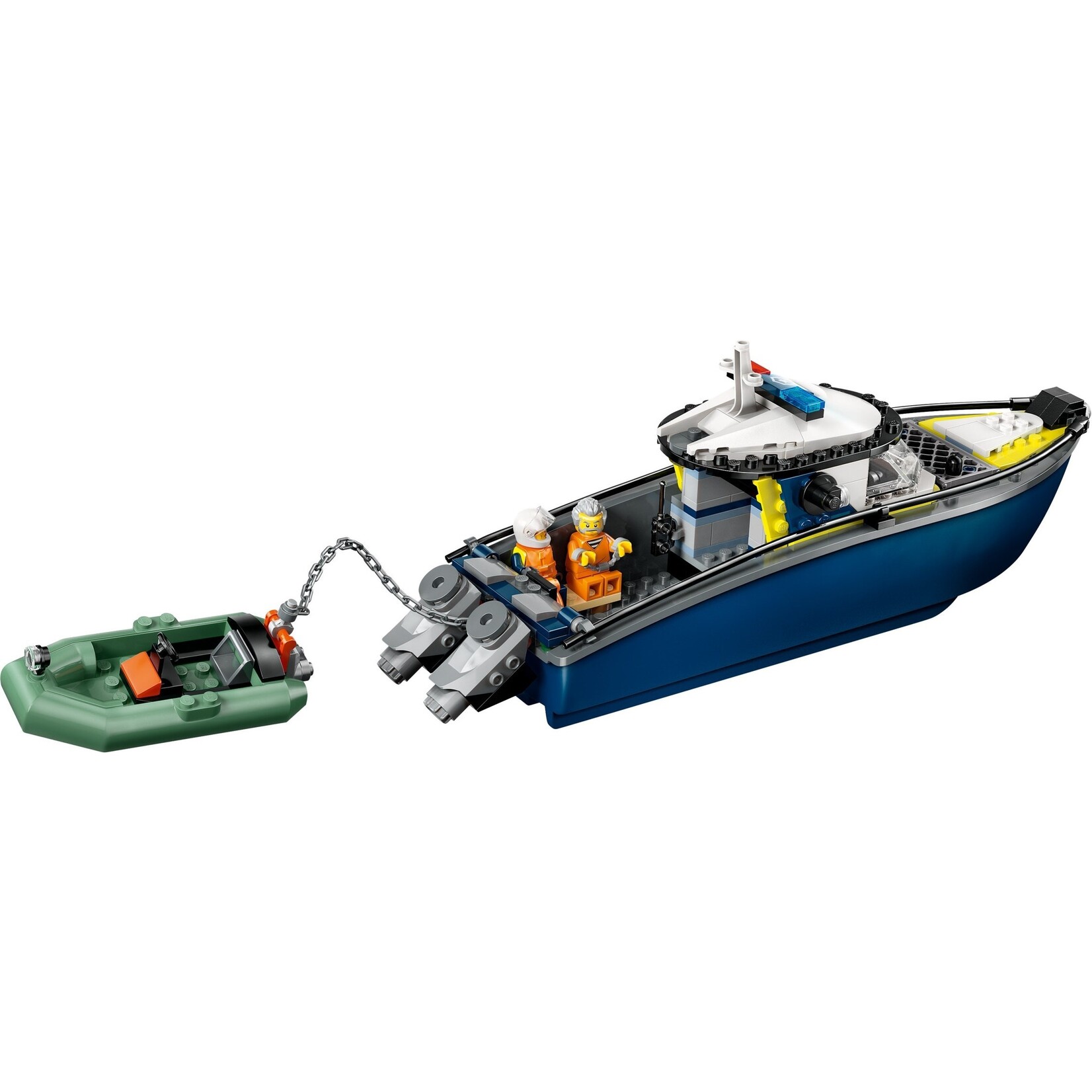 LEGO Achtervolging met politieboot - 60456