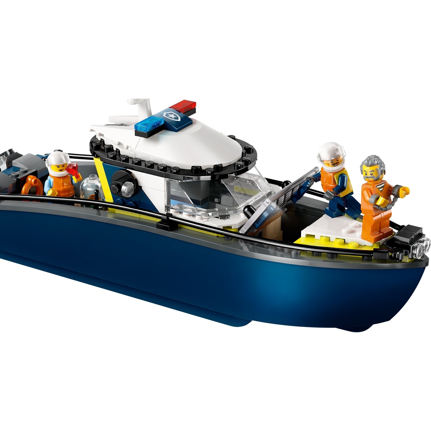 LEGO Achtervolging met politieboot - 60456